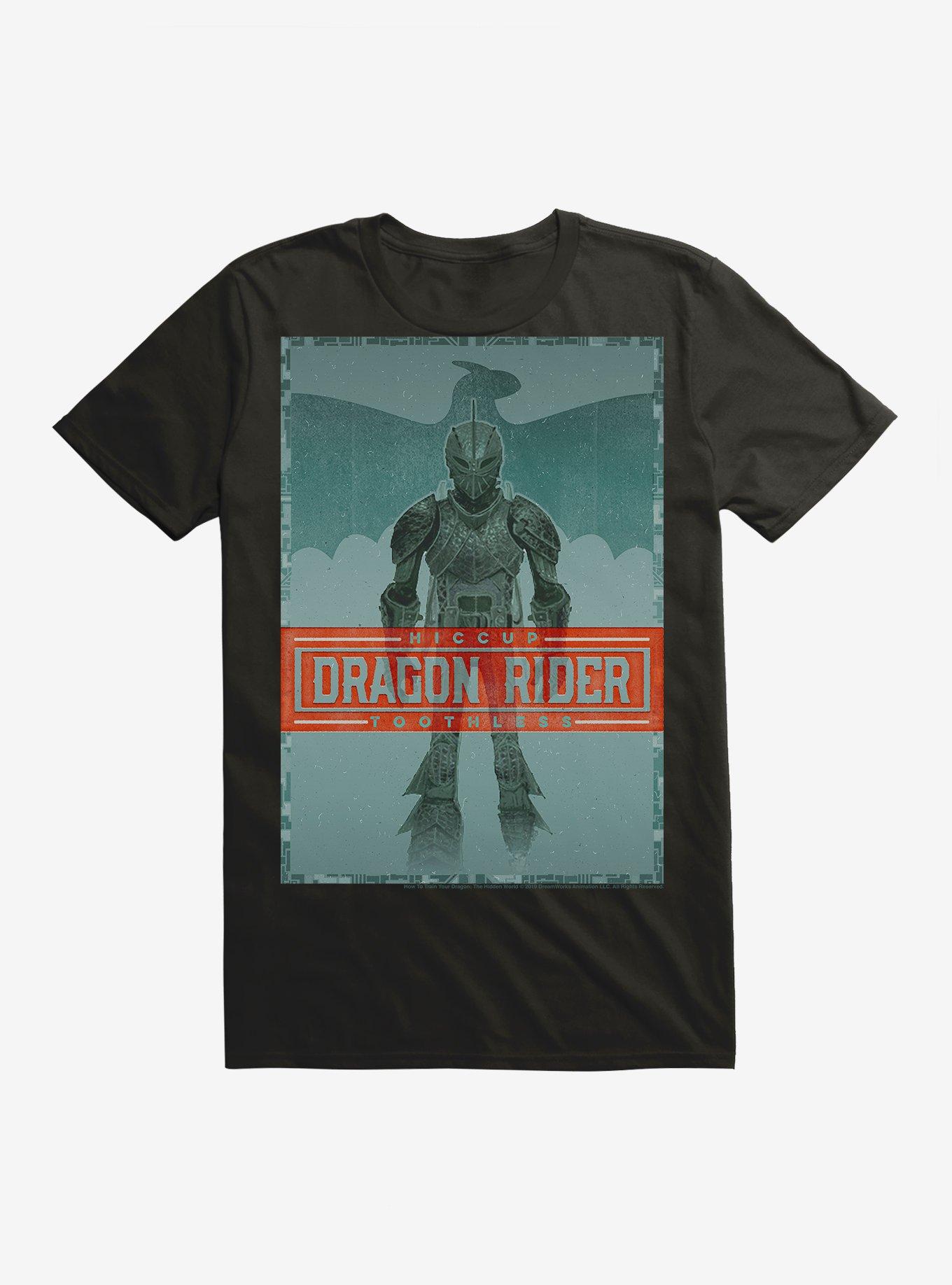 How To Train Your Dragon Dragon Rider T-Shirt, BLACK, hi-res