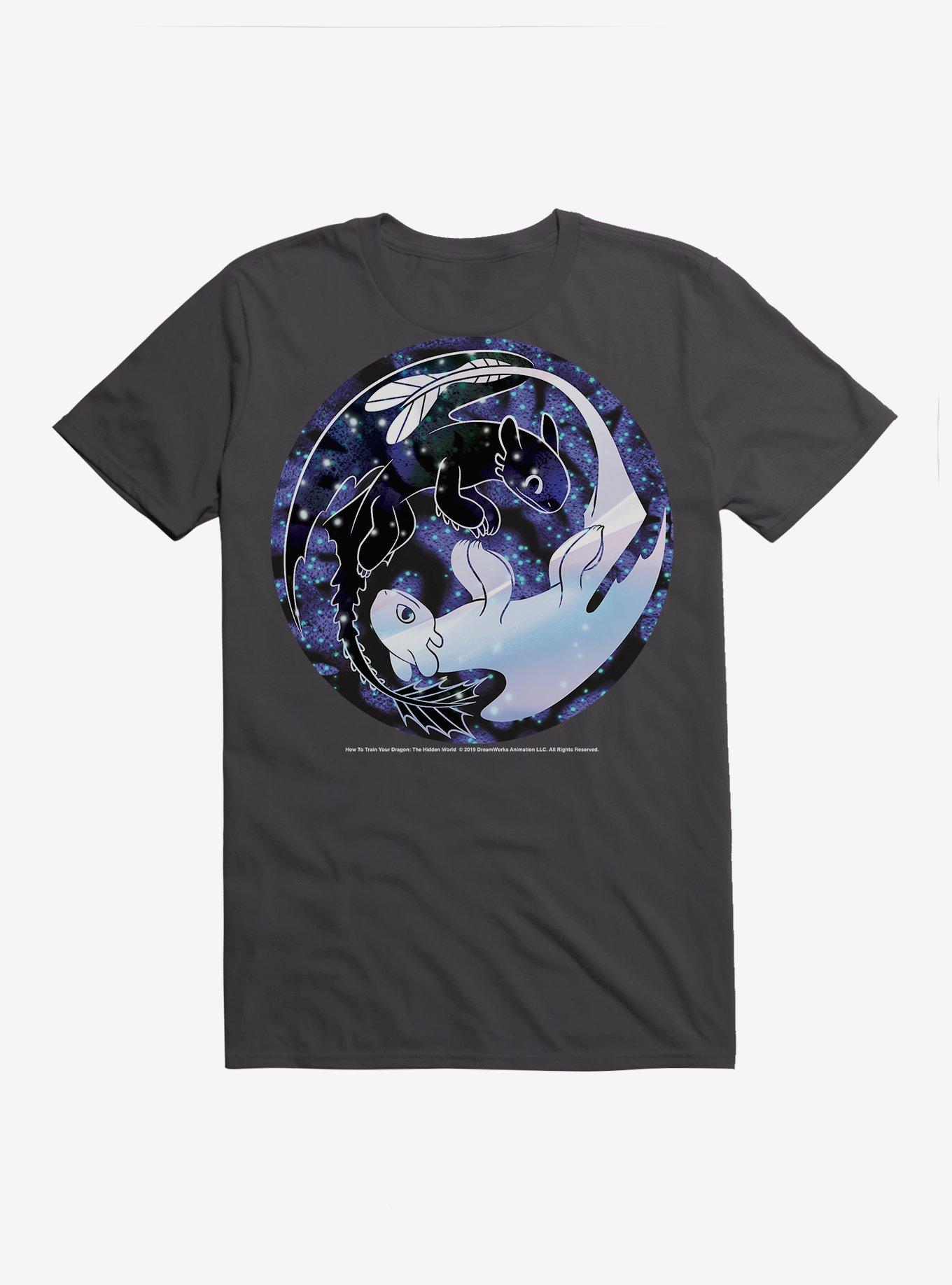 How To Train Your Dragon Night & Light Stars T-Shirt, HEAVY METAL, hi-res