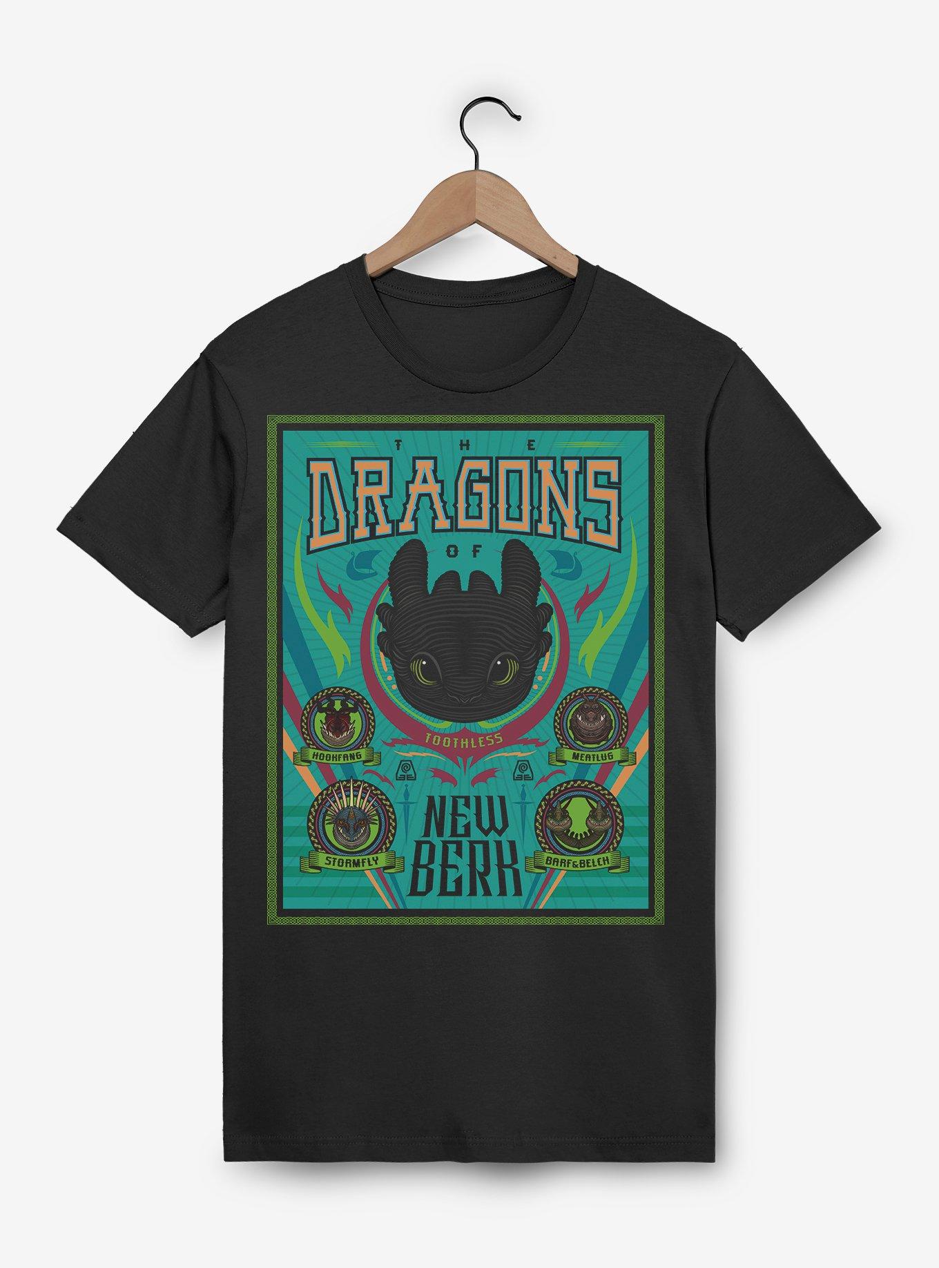 How To Train Your Dragon The Dragons Of New Berk T-Shirt