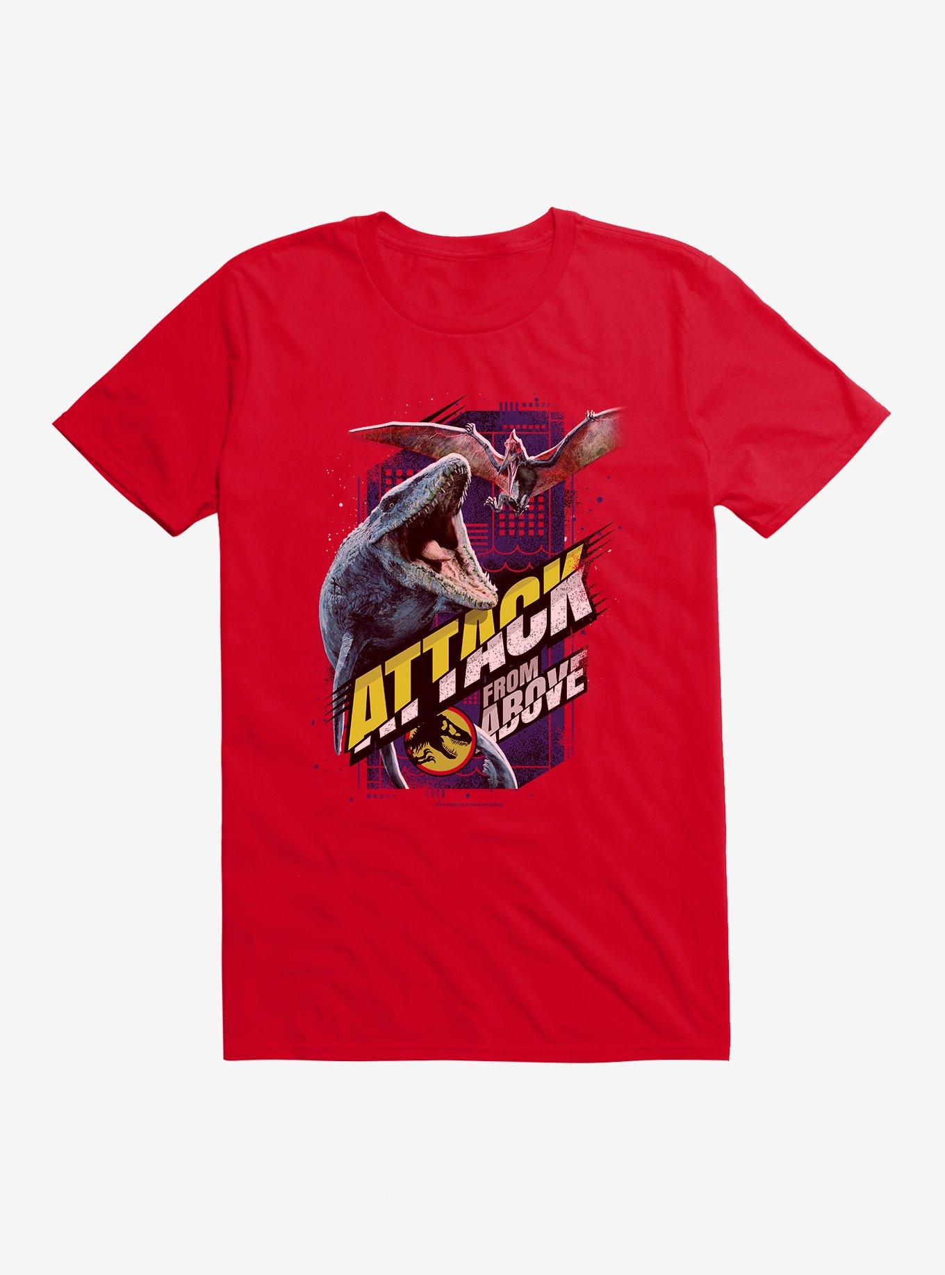 Jurassic World Attack From Above T-Shirt