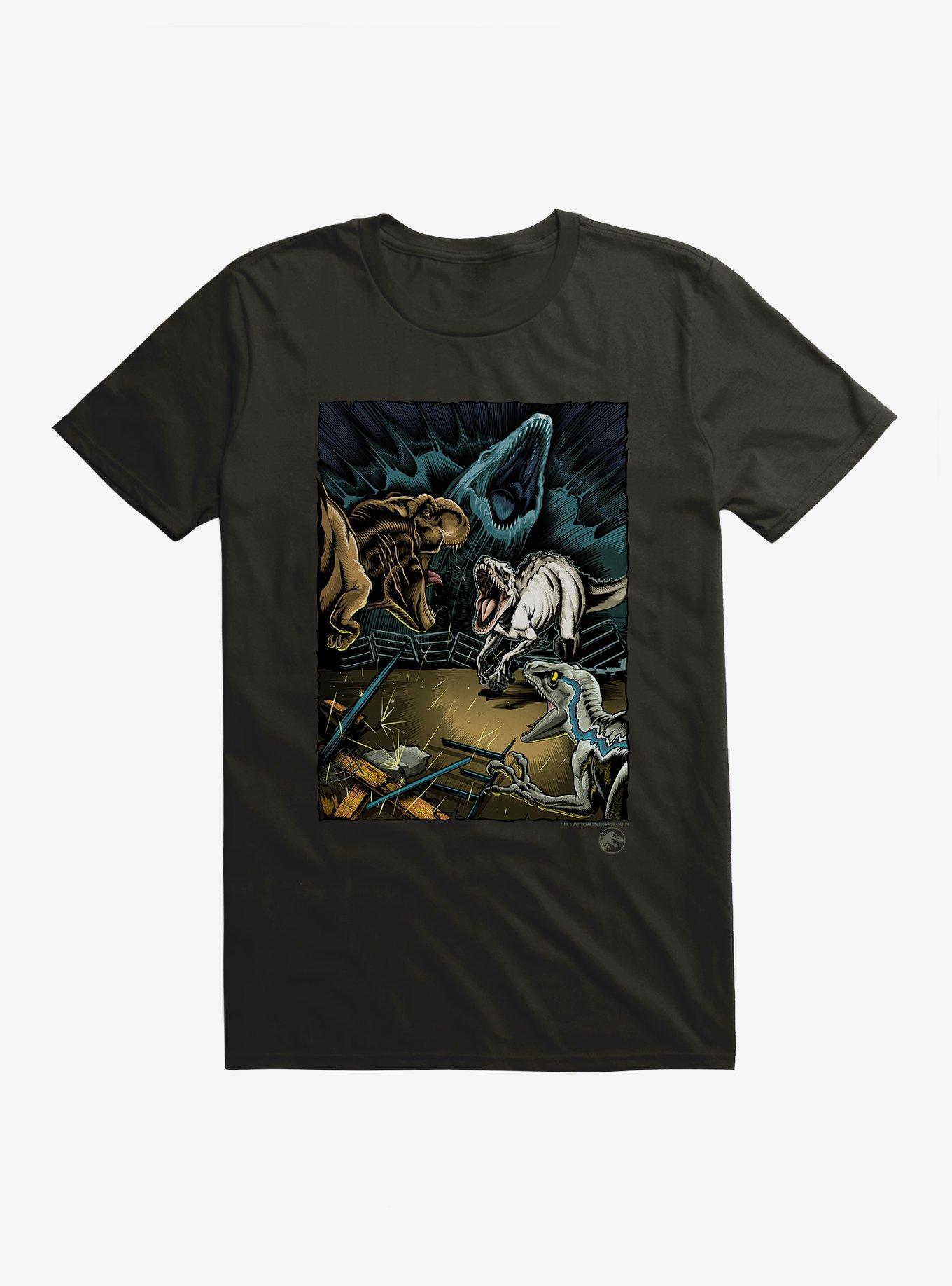 Jurassic World Dinosaur Battle T-Shirt