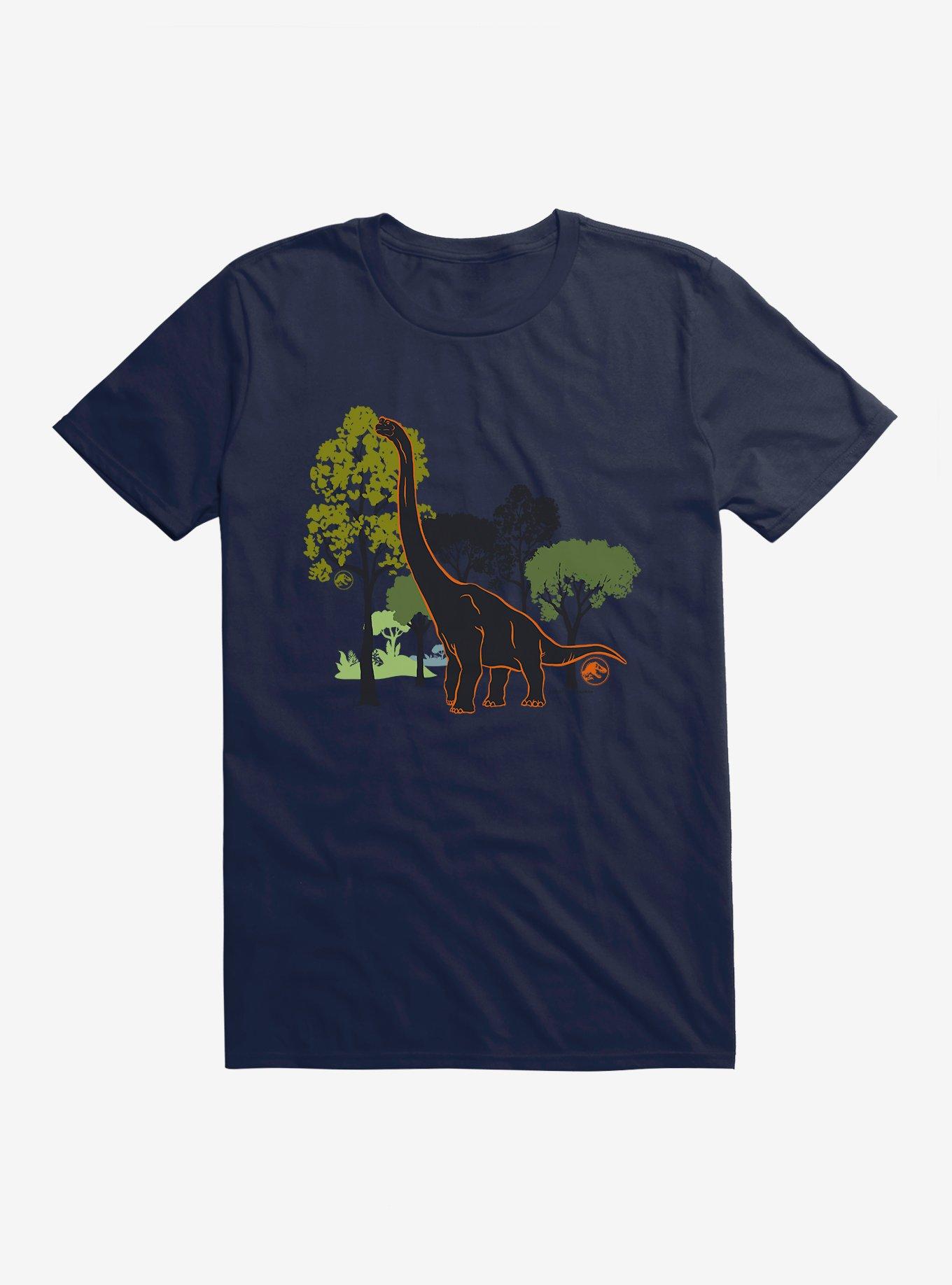 Jurassic World Brachiosaurus Habitat T-Shirt - BLUE | BoxLunch