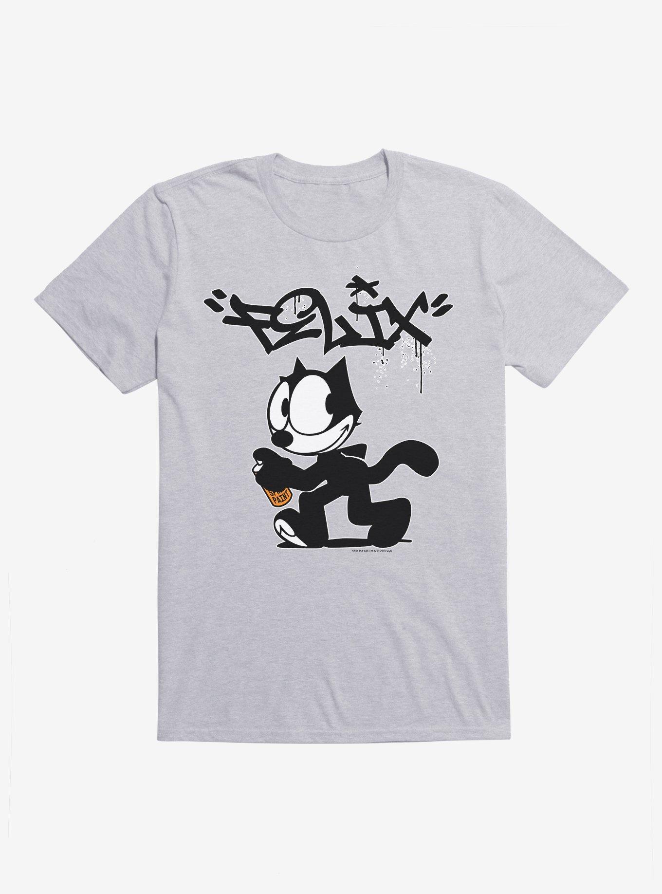 Felix The Cat Spray Painting Felix T-Shirt, , hi-res