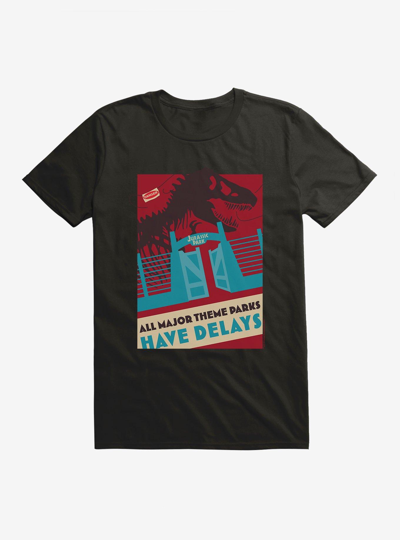 Jurassic Park Major Theme Park Delays T-Shirt, , hi-res