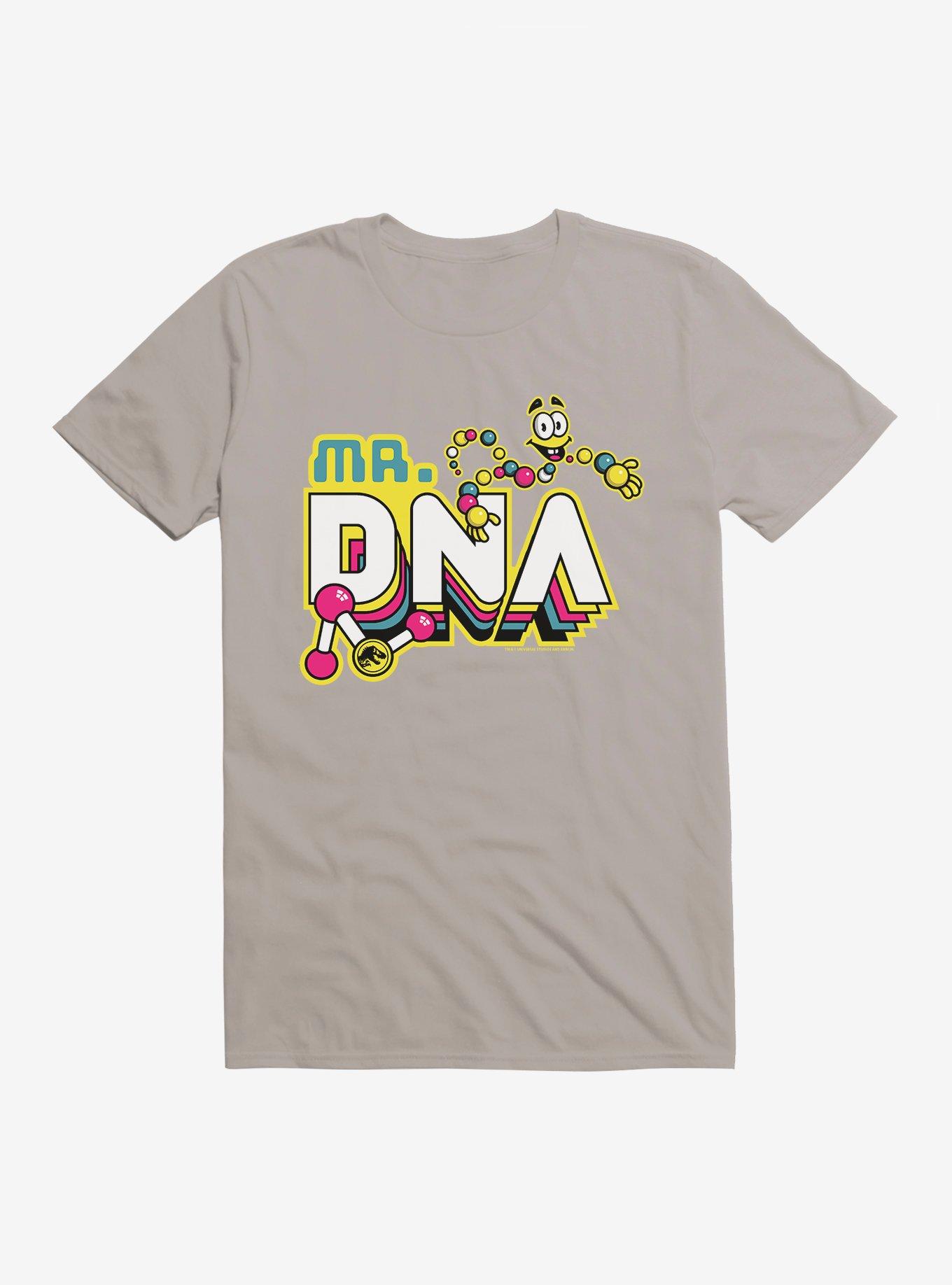 Jurassic World Mr. DNA Molecules T-Shirt, LIGHT GREY, hi-res