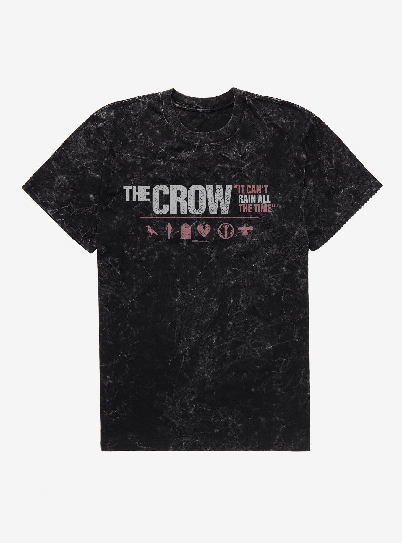 The Crow Icons Mineral Wash T-Shirt, , hi-res