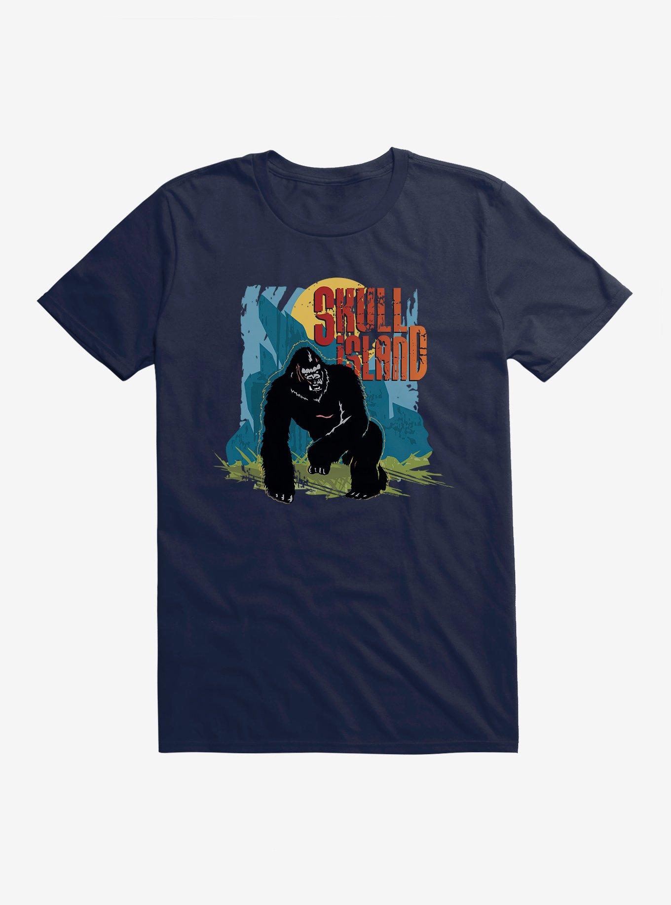 King Kong Skull Island T-Shirt, MIDNIGHT NAVY, hi-res