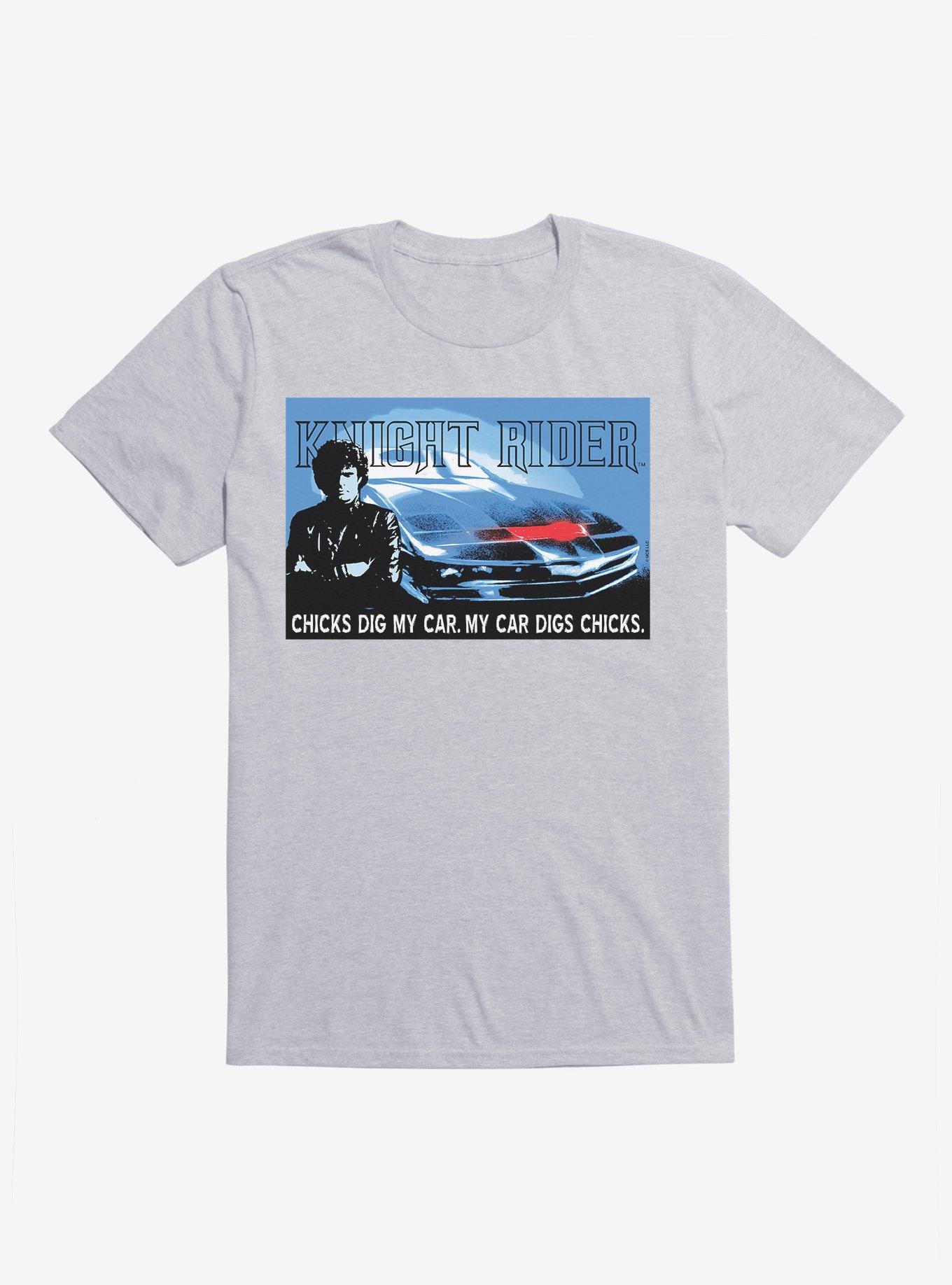 Knight Rider Chicks Dig My Car T-Shirt