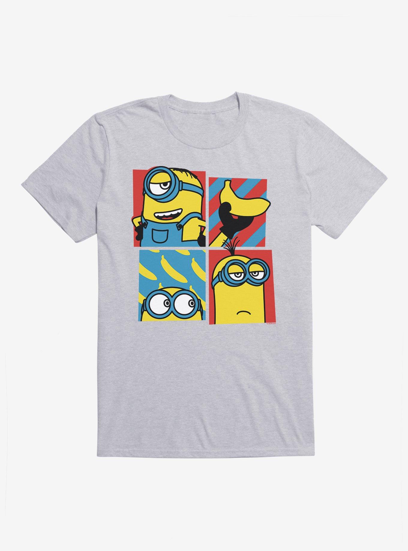 Minions Banana Pop Art T-Shirt