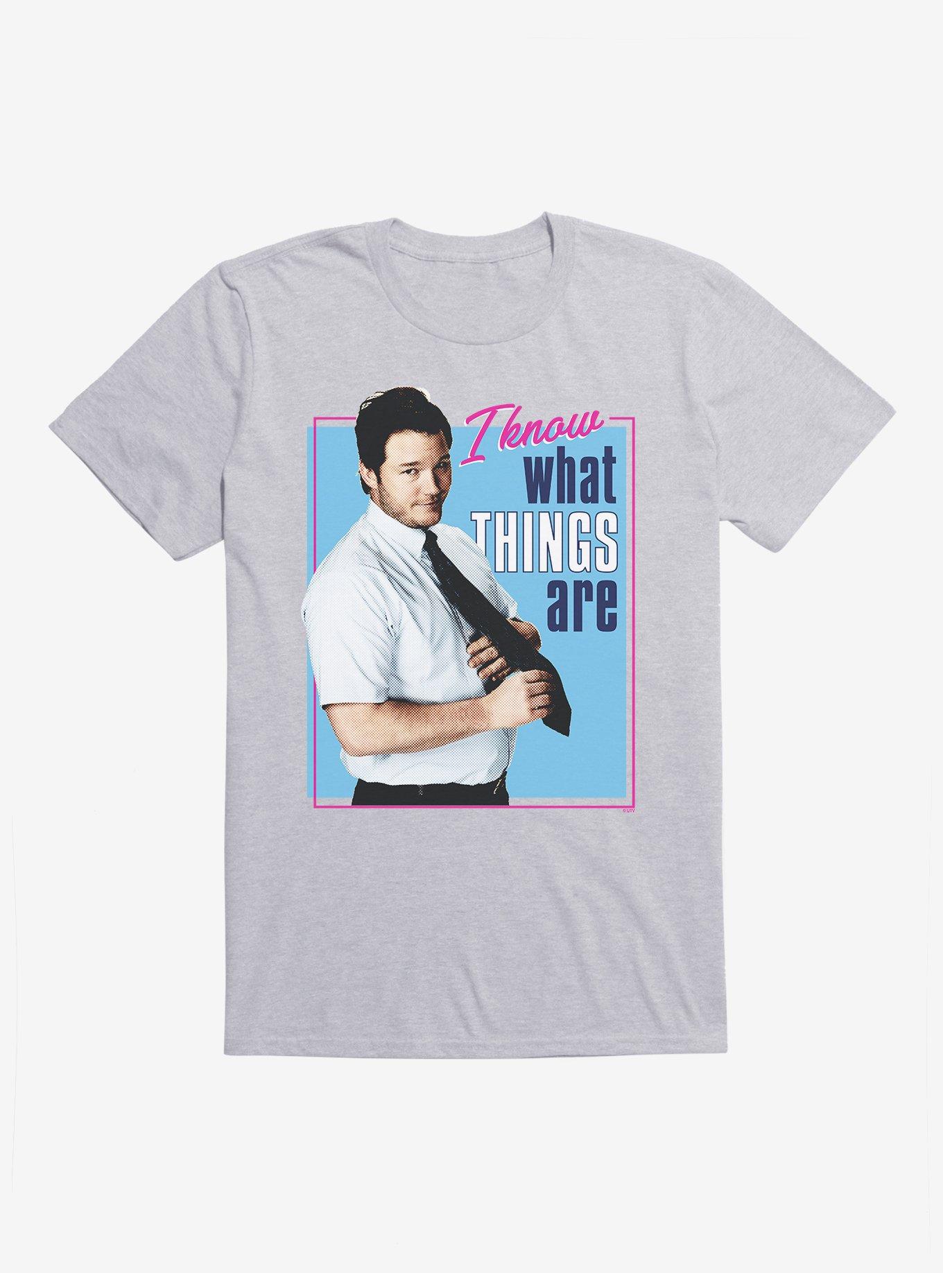 Parks And Recreation Andy Knows Things T-Shirt, , hi-res