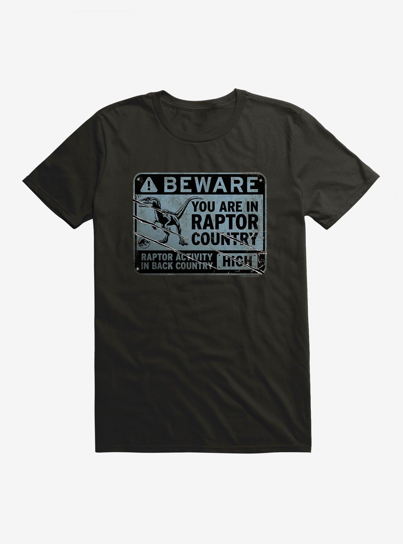 Jurassic World Dominion Beware Raptor Country T-Shirt, , hi-res