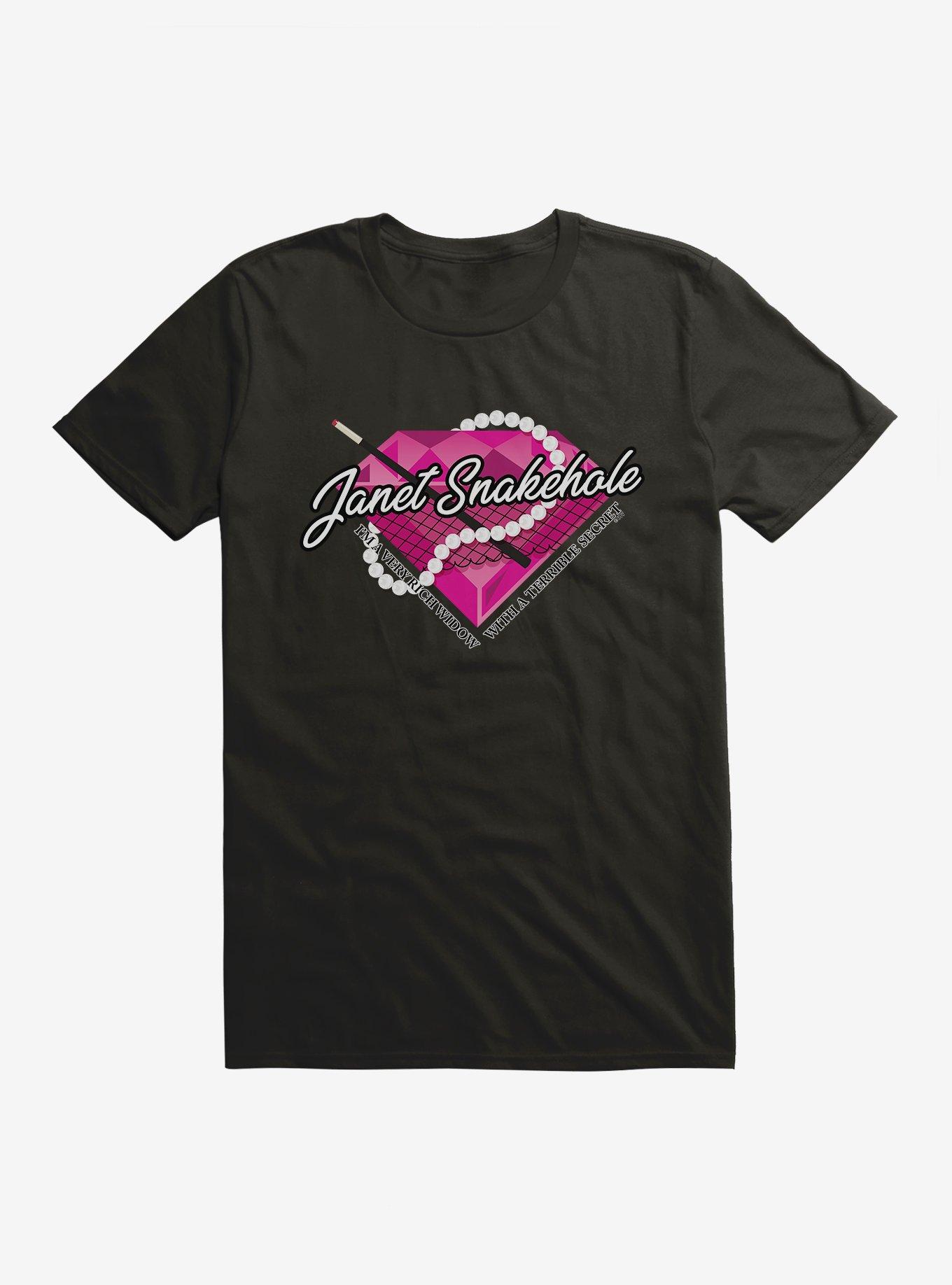 Parks And Recreation Janet Snakehole T-Shirt, , hi-res