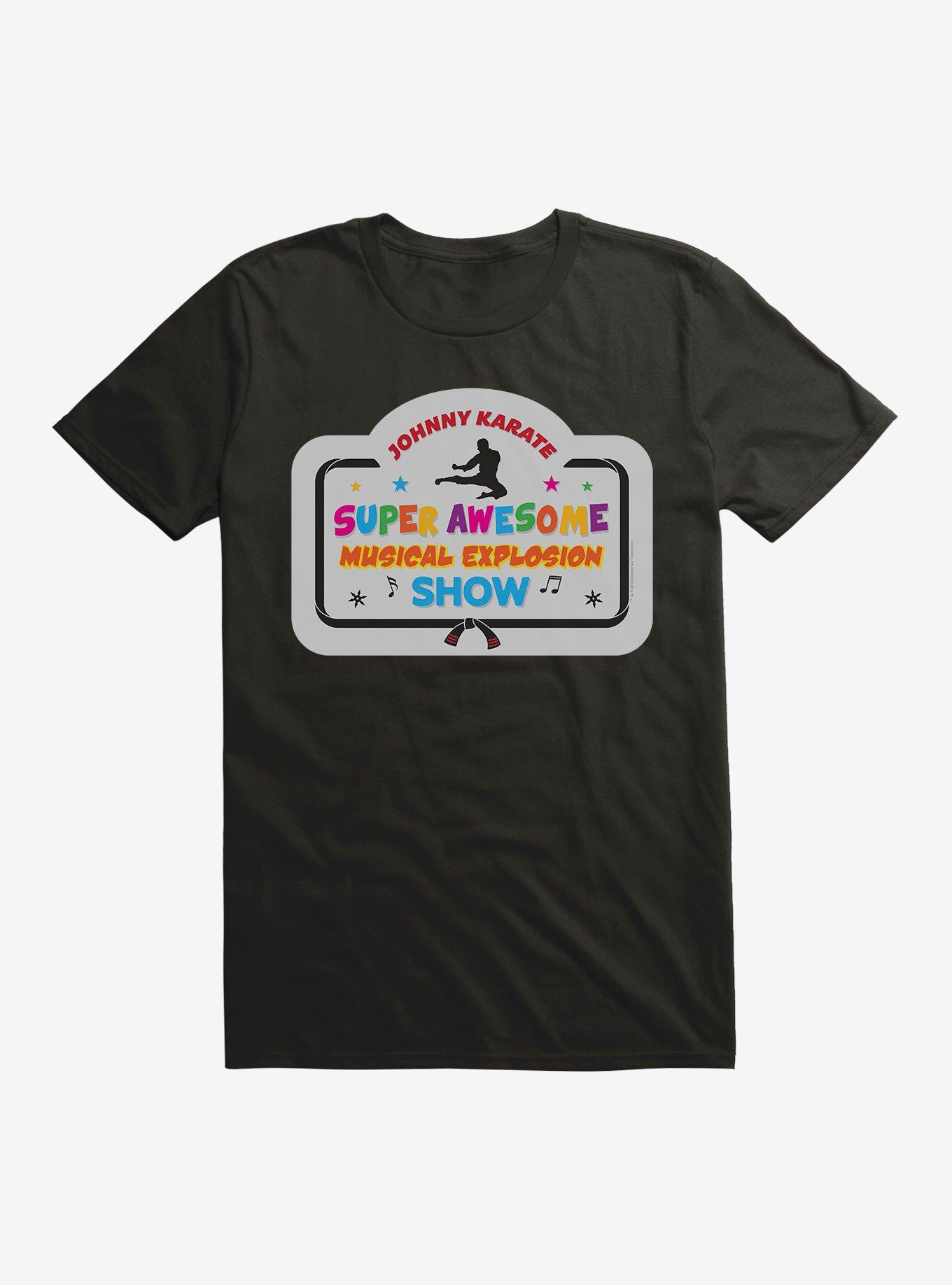 Parks And Recreation Johnny Karate Show Banner T-Shirt