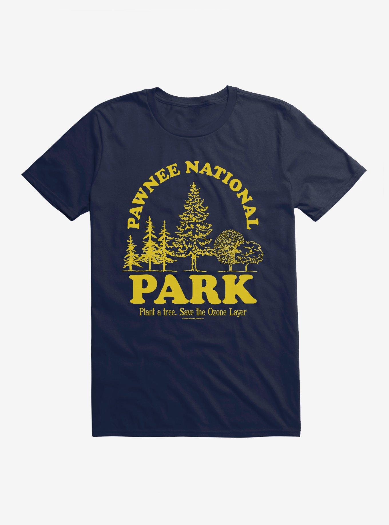 Parks And Recreation Pawnee National Park T-Shirt, MIDNIGHT NAVY, hi-res
