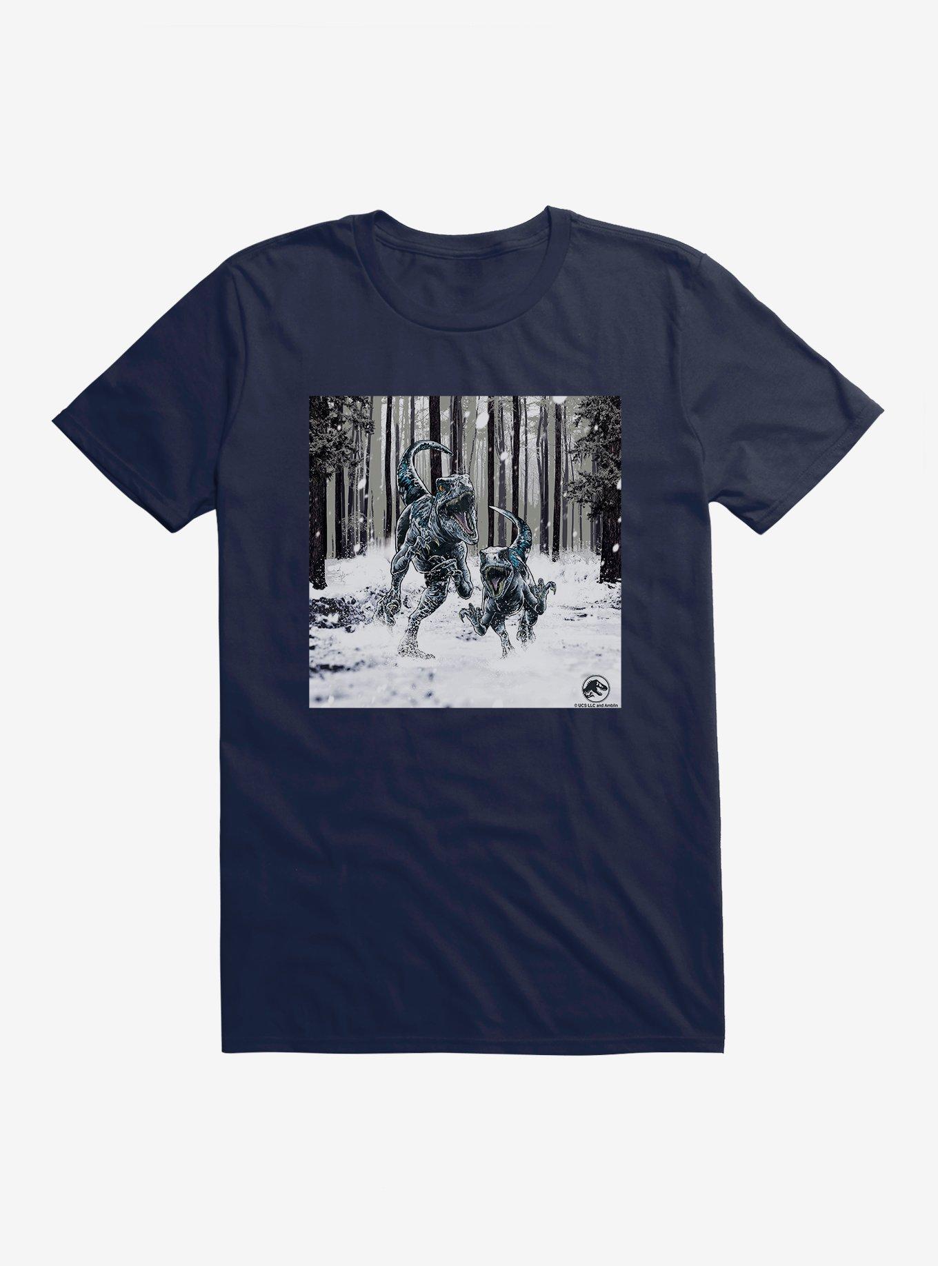 Jurassic World Dominion Forest Hunt T-Shirt, MIDNIGHT NAVY, hi-res