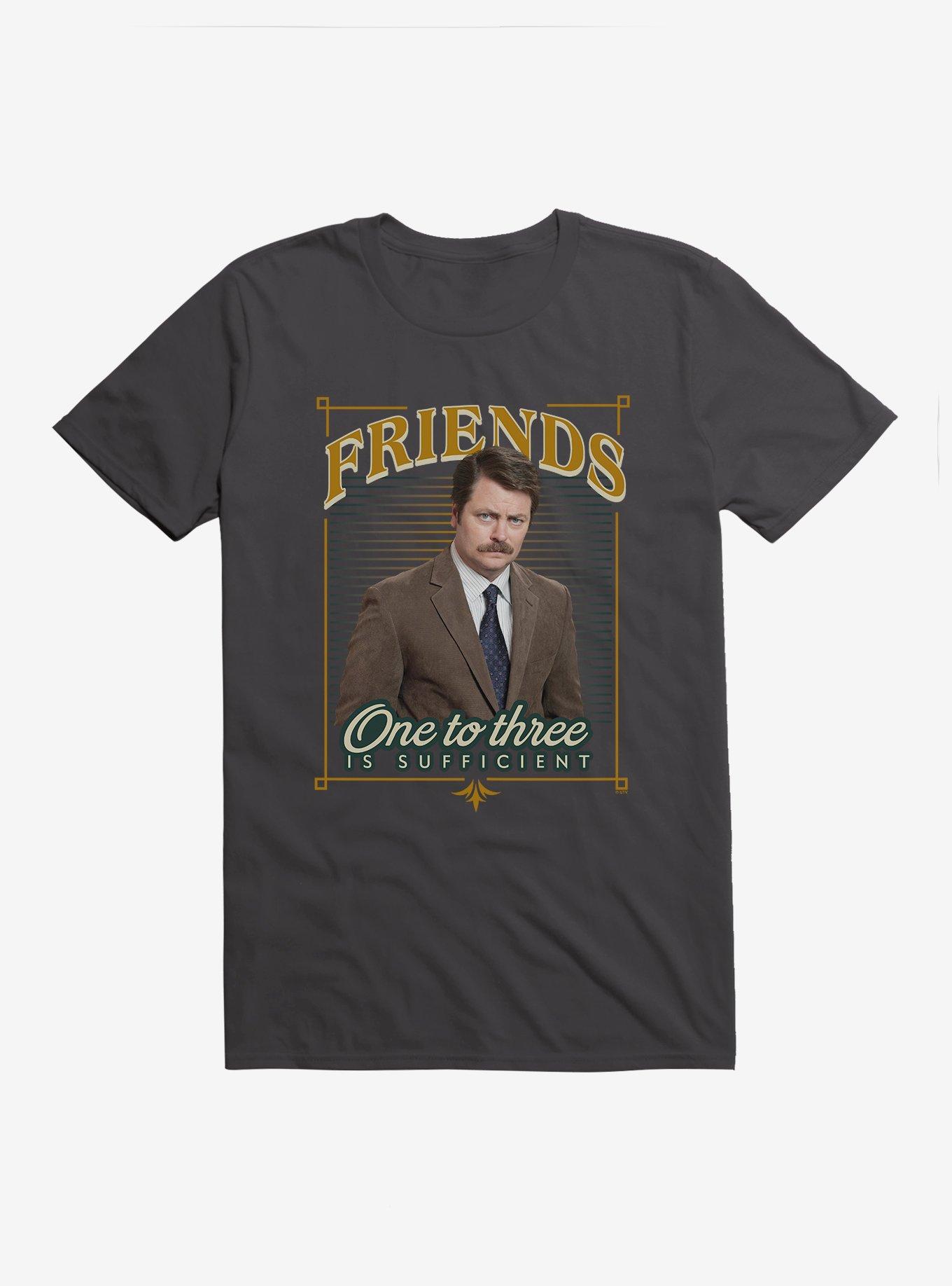 Parks And Recreation Sufficient Friends T-Shirt, , hi-res