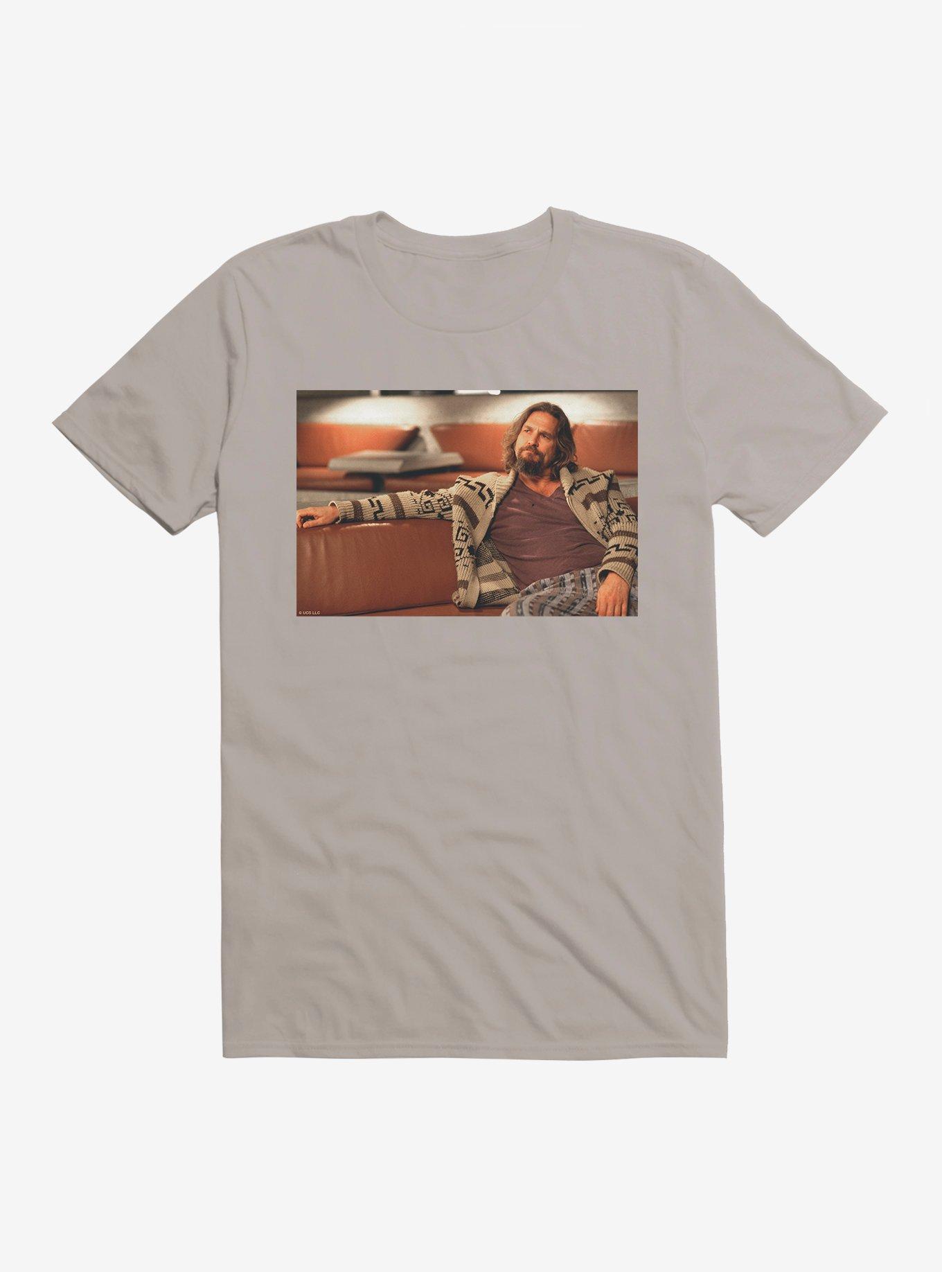 Big Lebowski Reclined T-Shirt, LIGHT GREY, hi-res