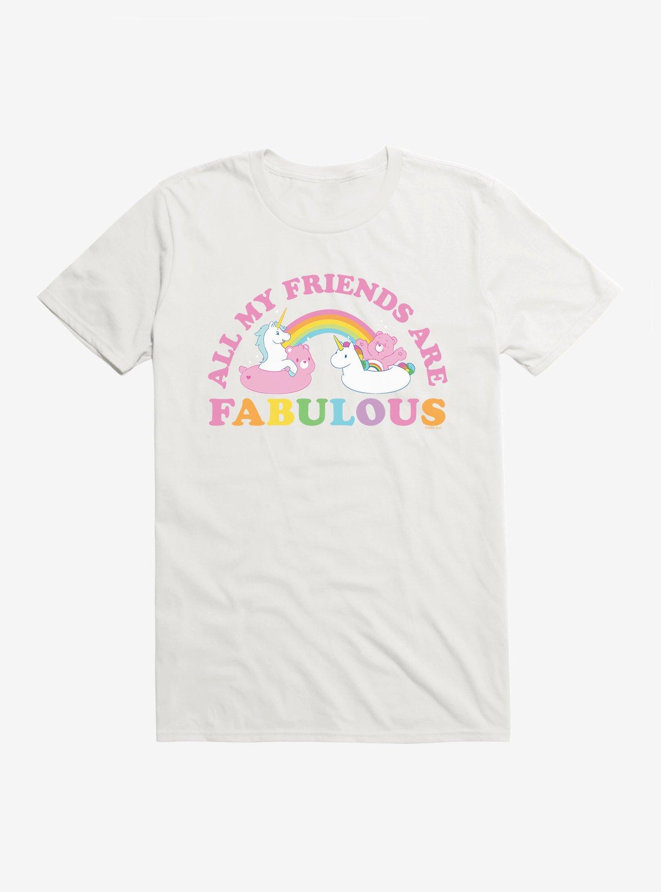Care Bears Pride Cheer Bear My Friends Are Fabulous T-Shirt, , hi-res