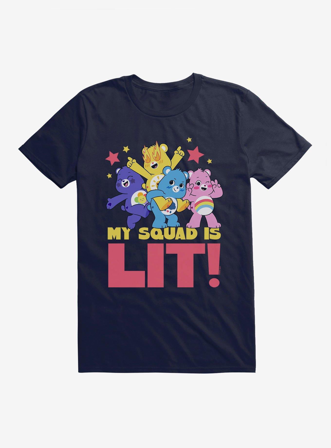 Care Bears My Squad Is Lit T-Shirt, , hi-res
