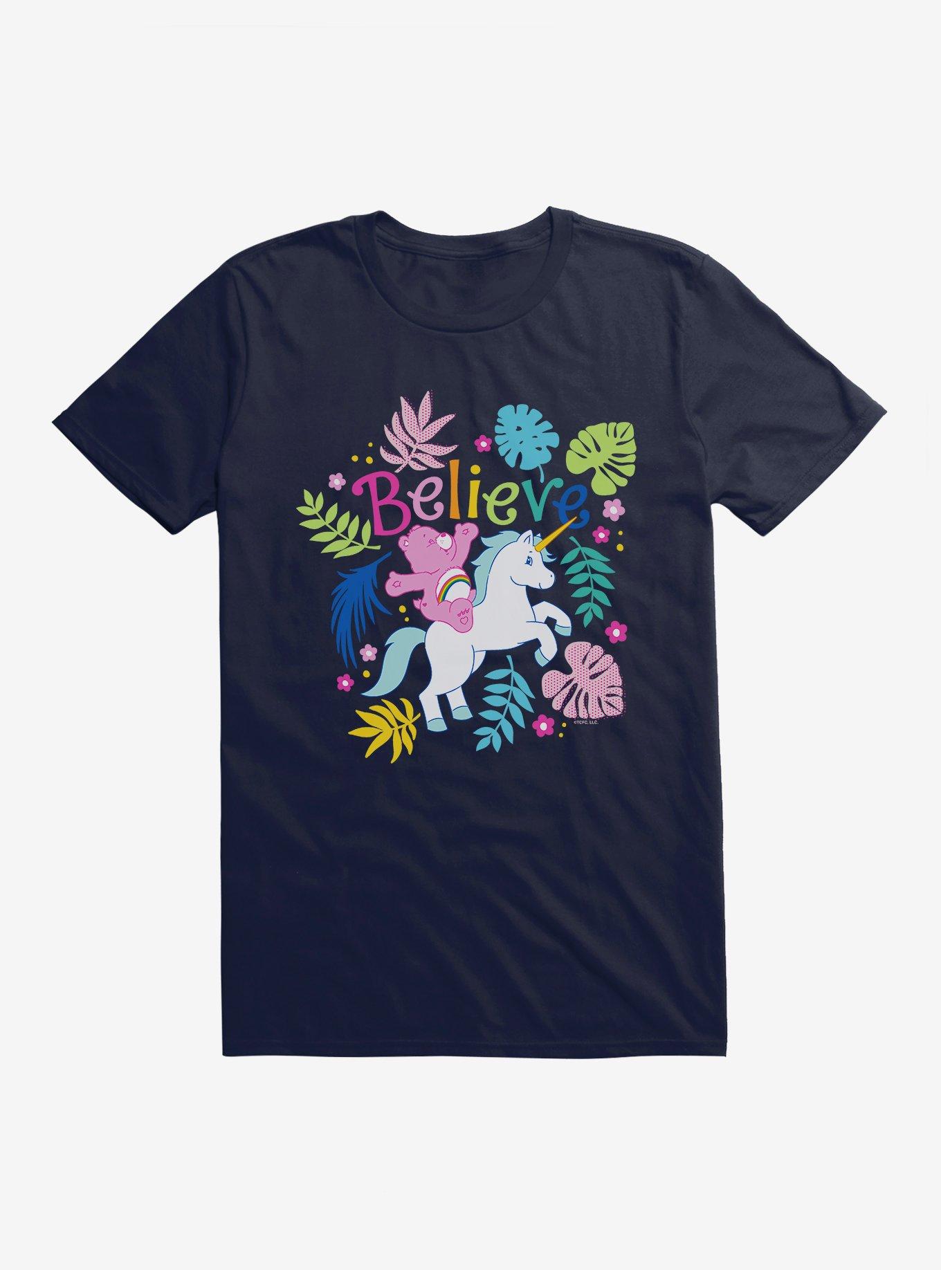 Care Bears Cheer Unicorn Believe T-Shirt, , hi-res