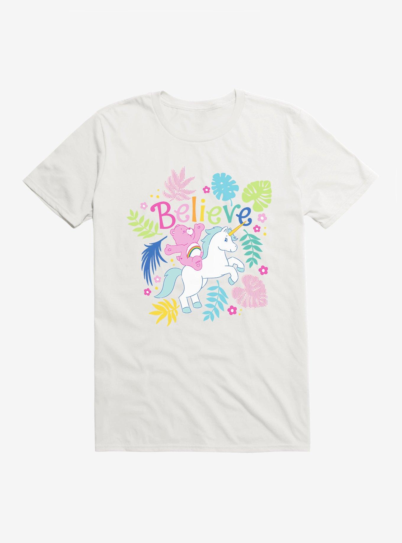 Care Bears Cheer Unicorn Believe T-Shirt, , hi-res