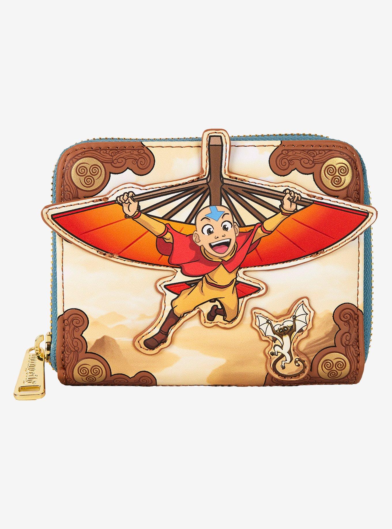 Loungefly Avatar: The Last Airbender Aang Zipper Wallet, , hi-res