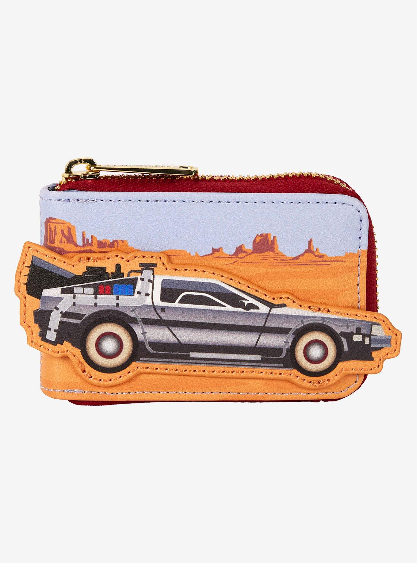 Loungefly Back To The Future DeLorean Accordion Wallet, , hi-res