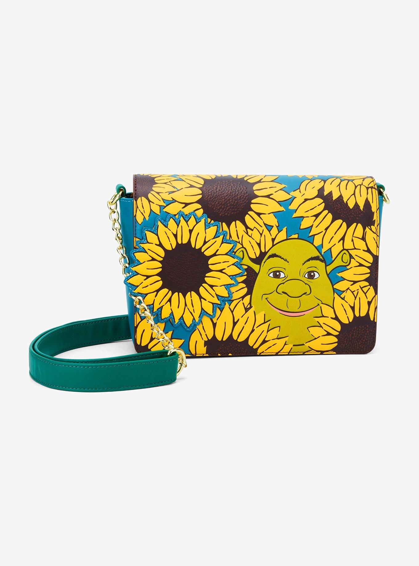 Loungefly Shrek Sunflowers Crossbody Bag, , hi-res