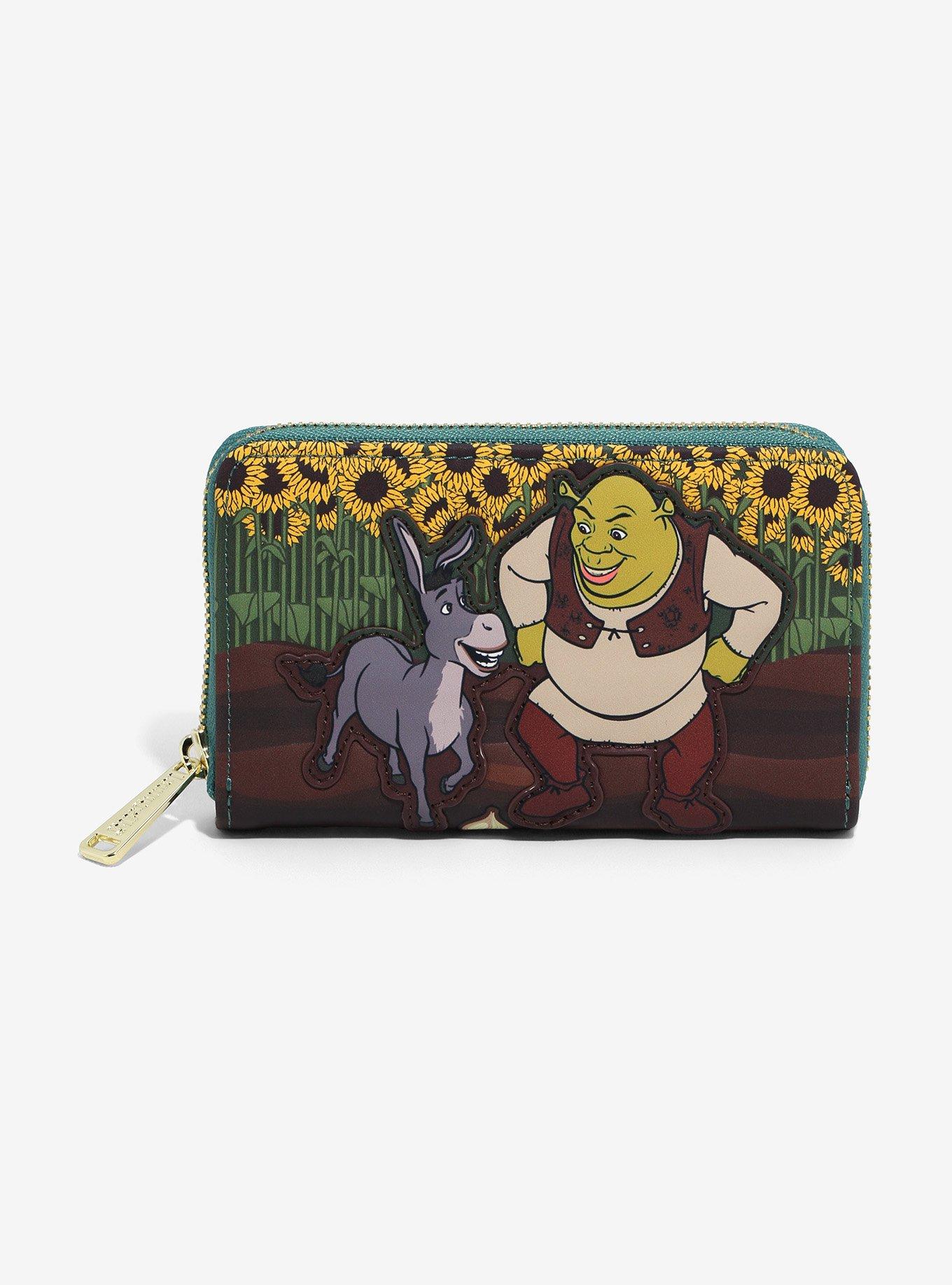 Loungefly Shrek Sunflowers Zipper Wallet, , hi-res