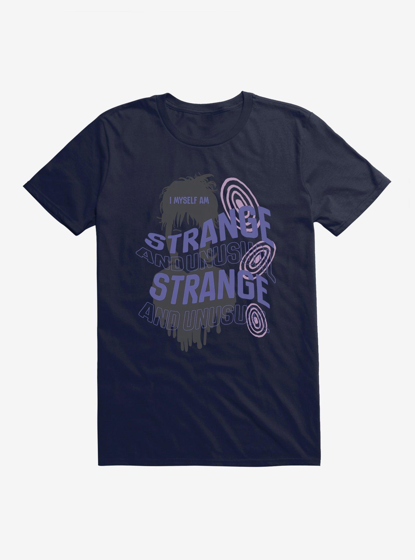 Beetlejuice Strange And Unusual T-Shirt, NAVY, hi-res
