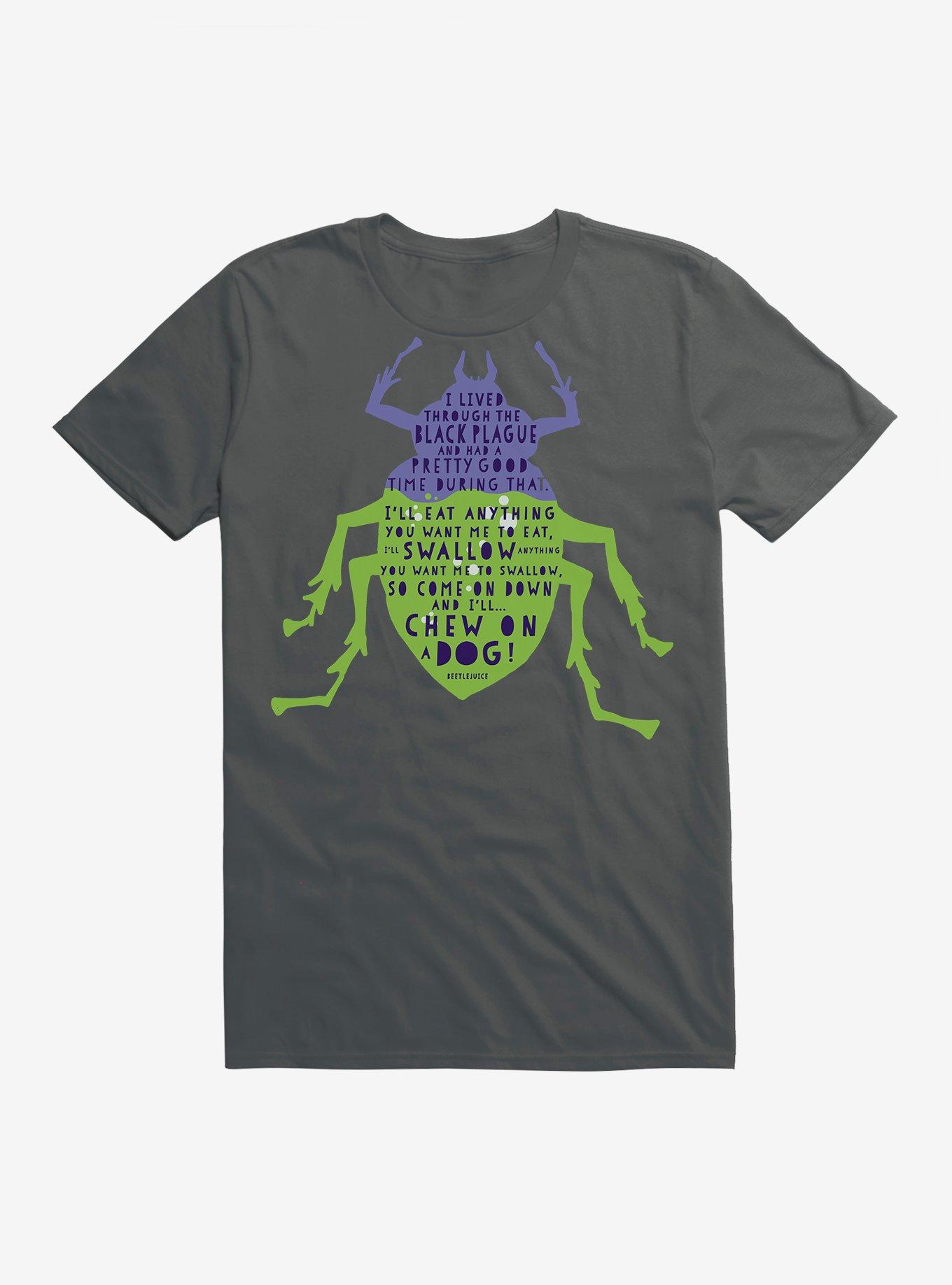 Beetlejuice Beetle Grey T-Shirt