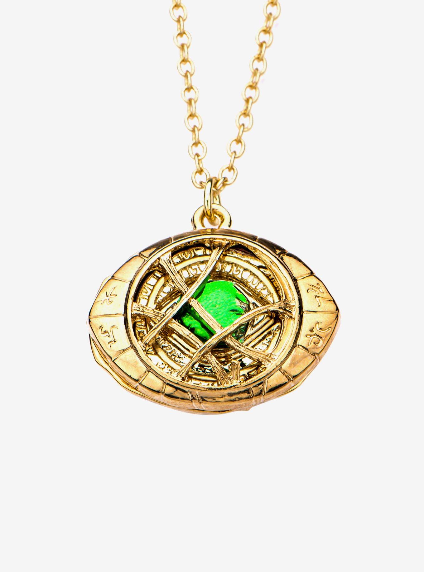 Marvel Doctor Strange Eye of Agamotto Pendant Necklace