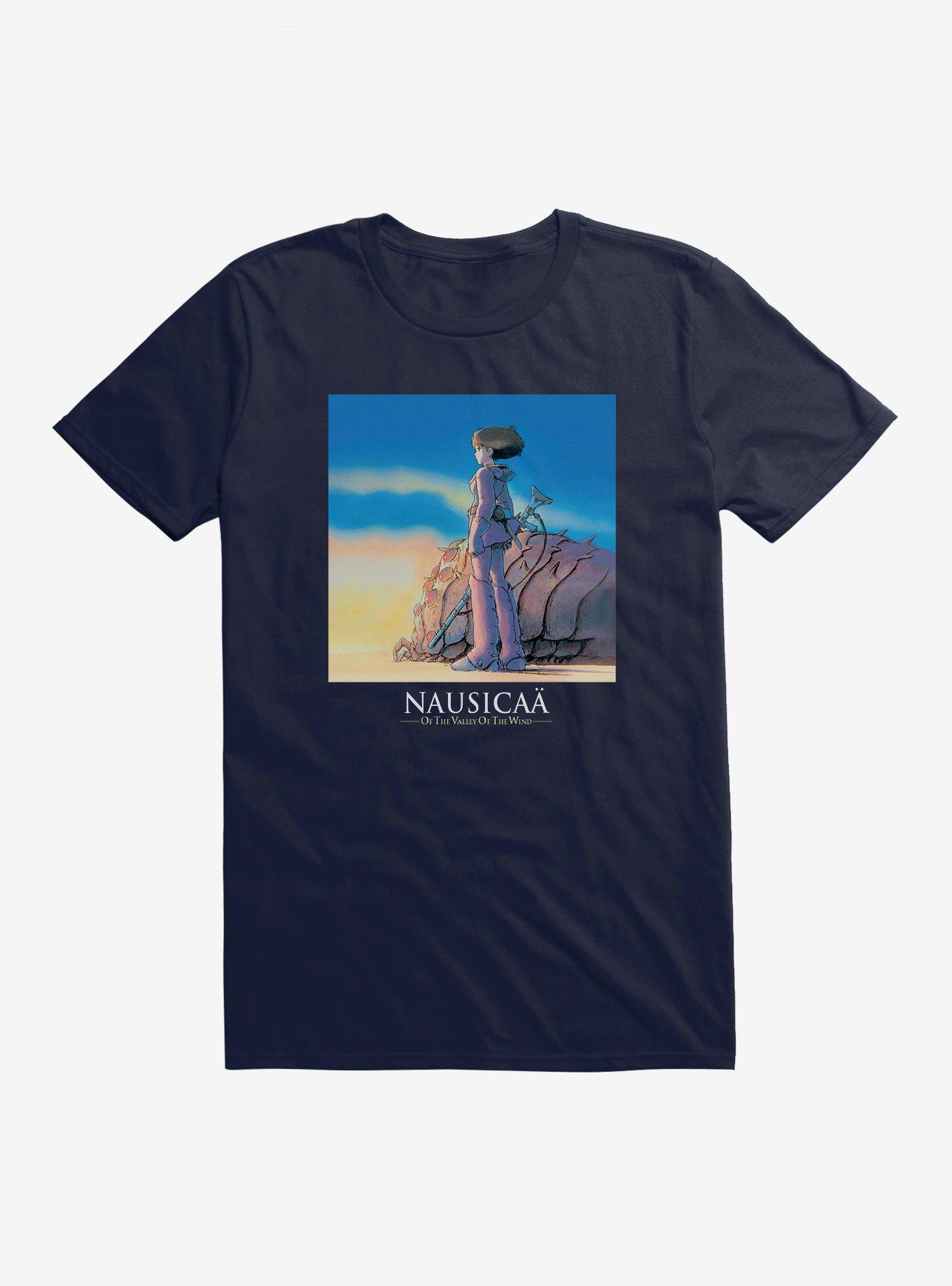 Studio Ghibli Nausicaa Of The Valley Of The Wind T-Shirt, NAVY, hi-res