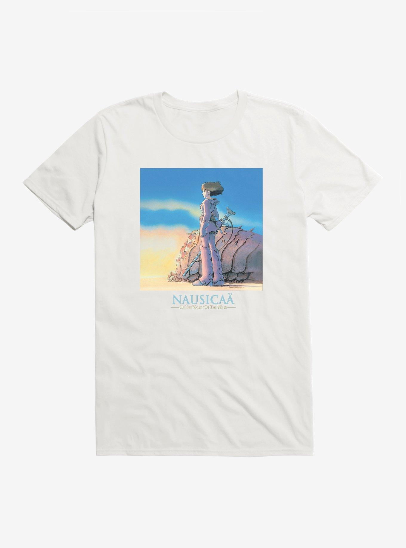 Studio Ghibli Nausicaa Of The Valley Of The Wind T-Shirt, WHITE, hi-res