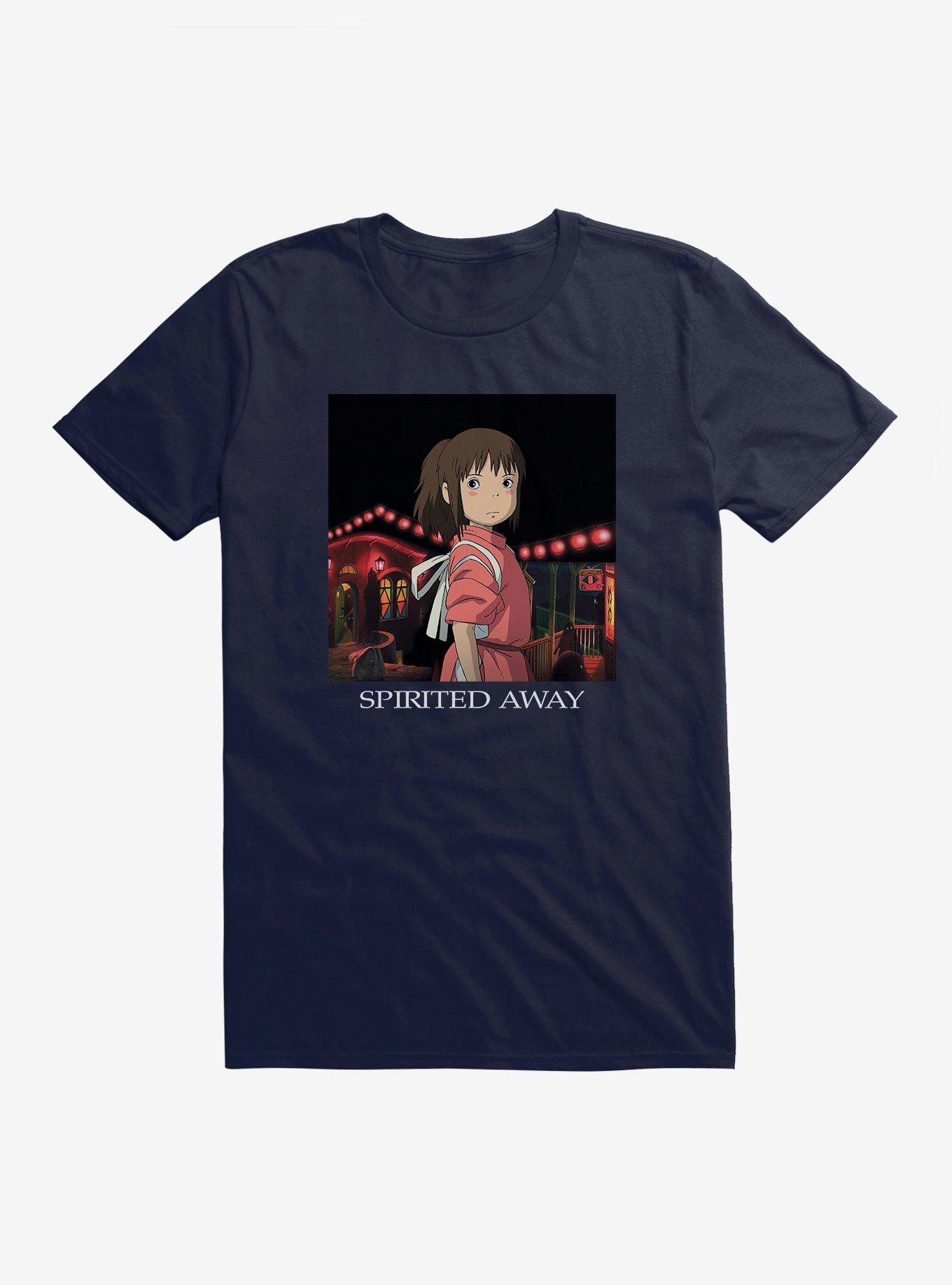 Studio Ghibli Spirited Away Chihiro T-Shirt, NAVY, hi-res
