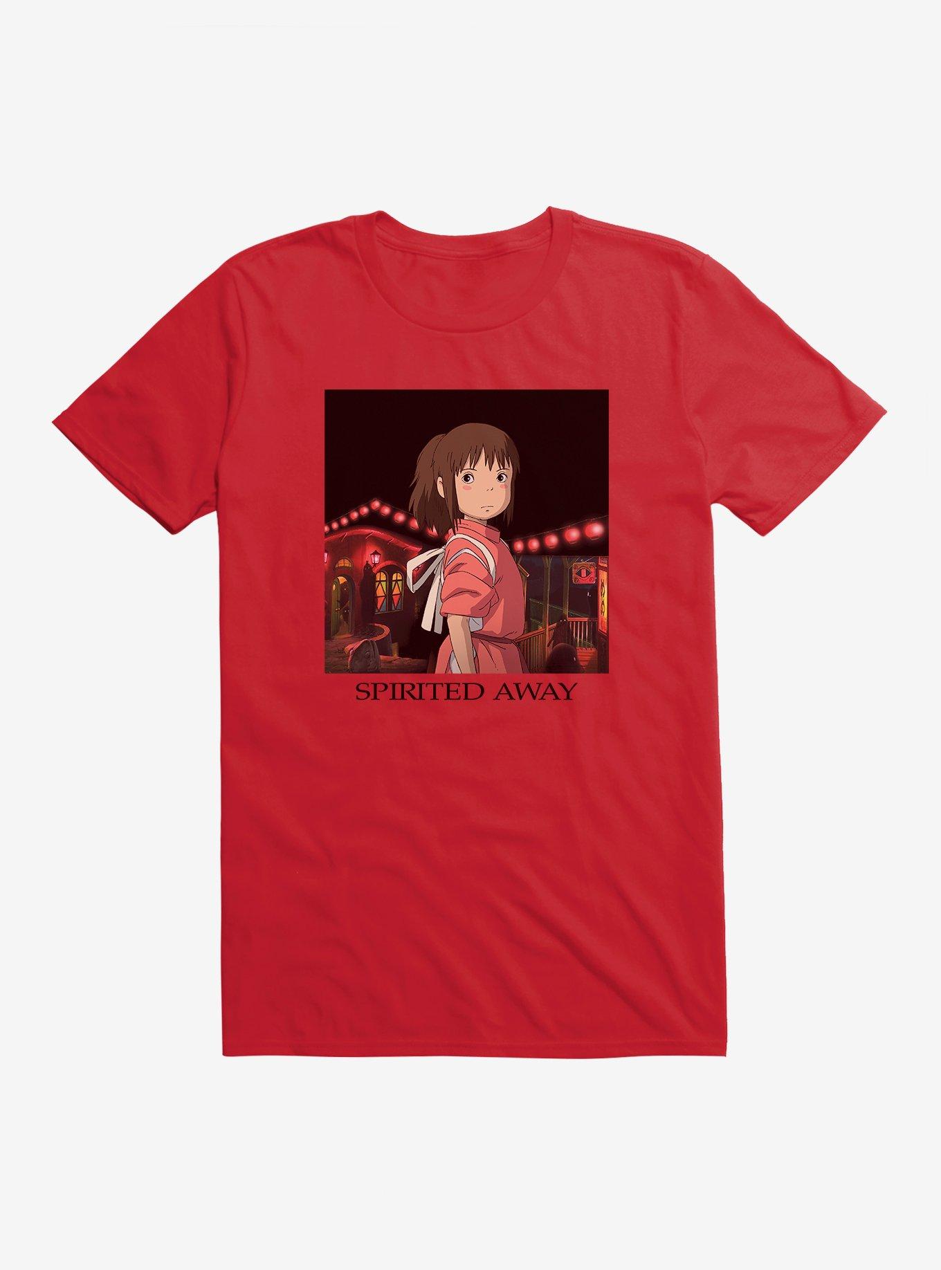 Studio Ghibli Spirited Away Chihiro T-Shirt, RED, hi-res