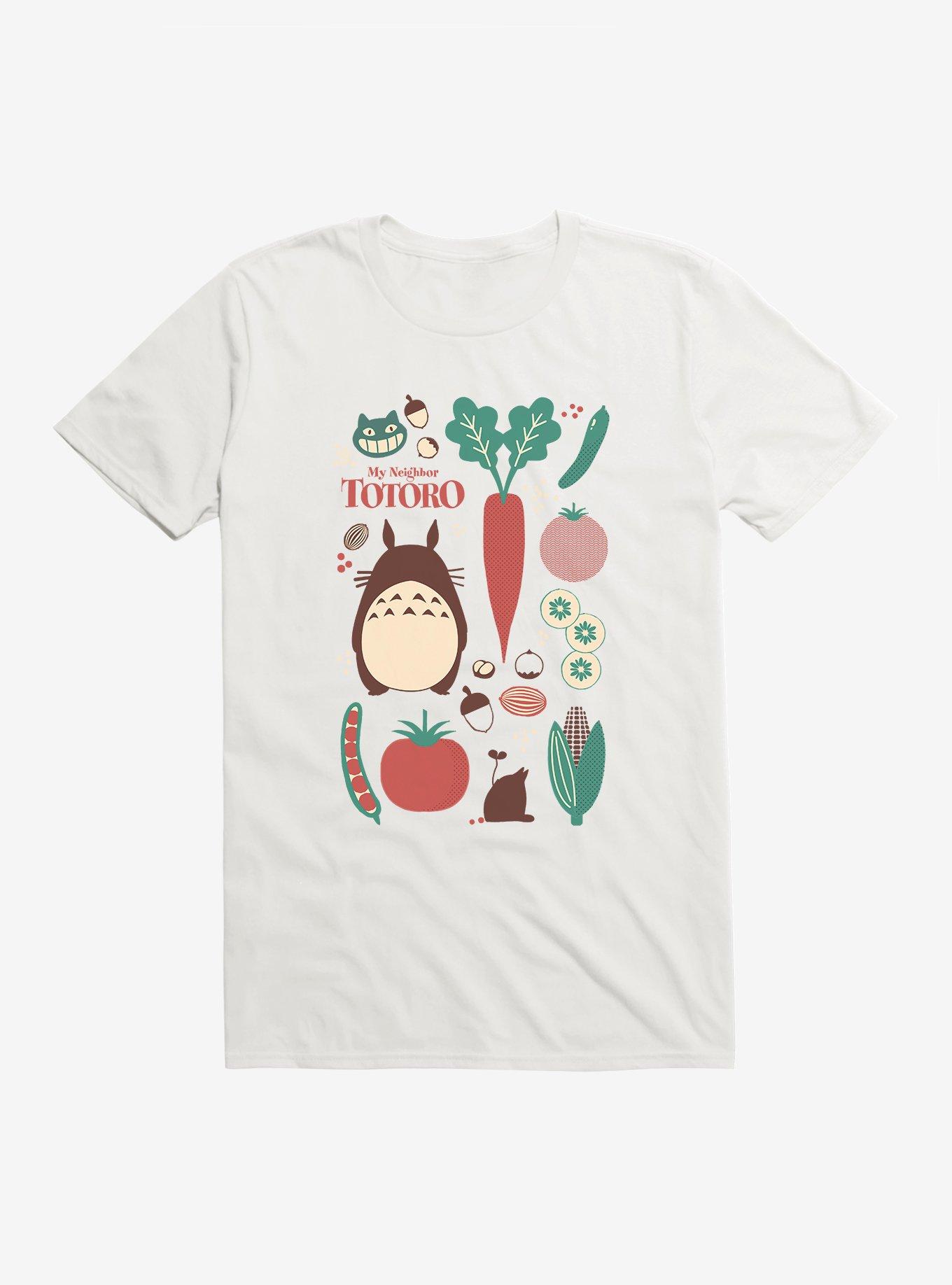 Studio Ghibli My Neighbor Totoro Food Collection T-Shirt, WHITE, hi-res