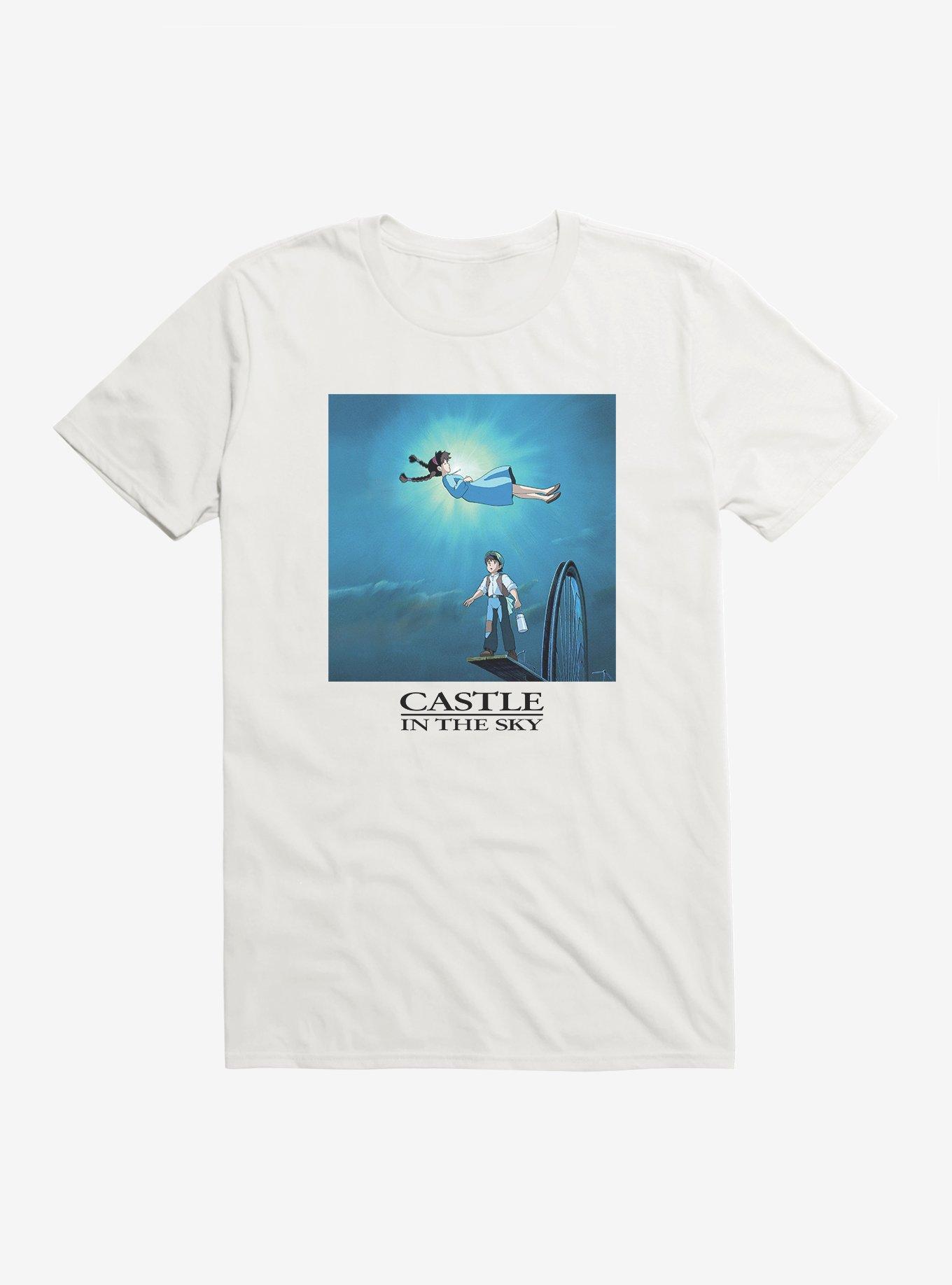 Studio Ghibli Castle In The Sky Poster Art T-Shirt, , hi-res