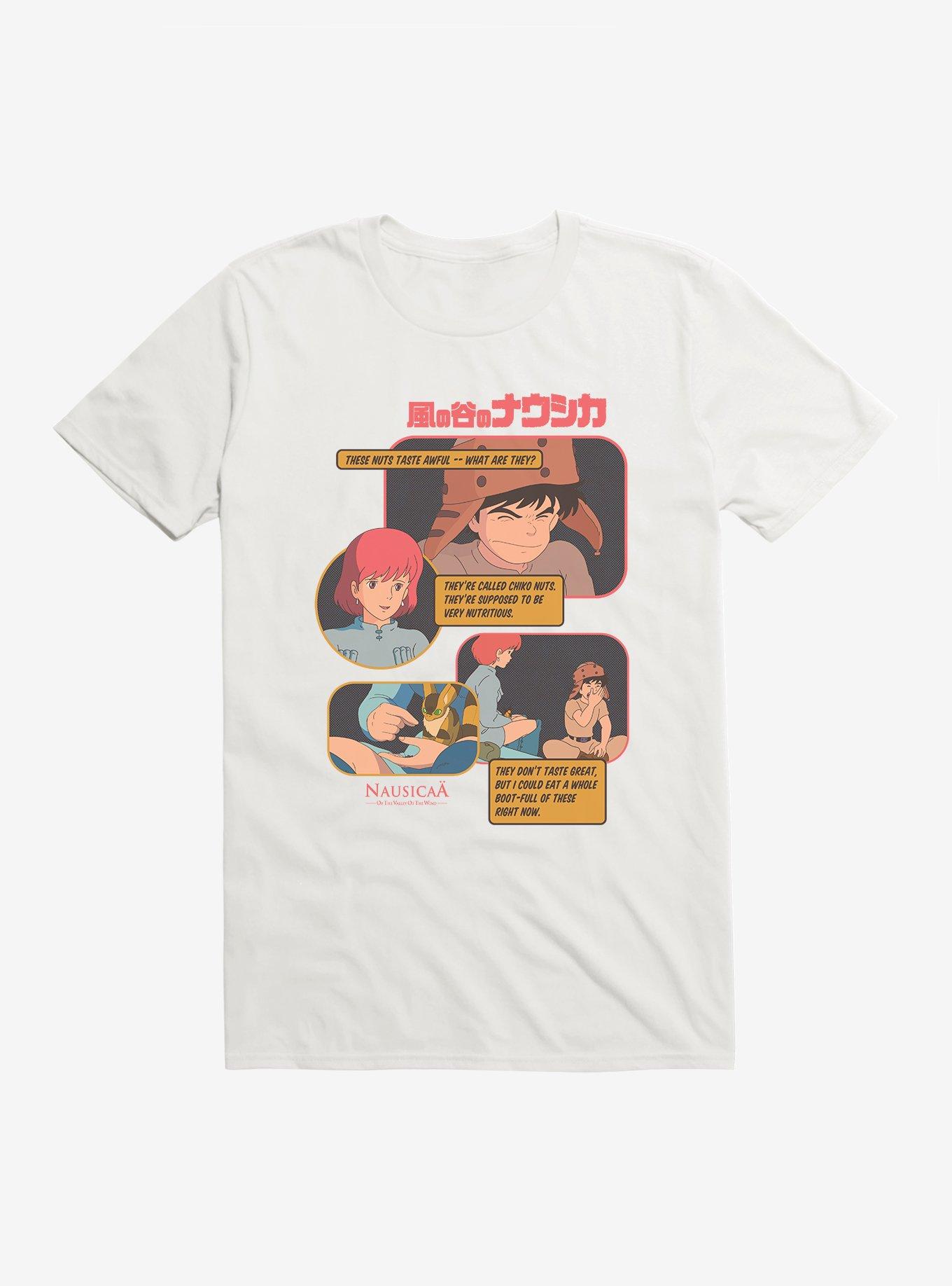 Studio Ghibli Nausicaa Of The Valley Of The Wind Chiko Nuts T-Shirt, WHITE, hi-res