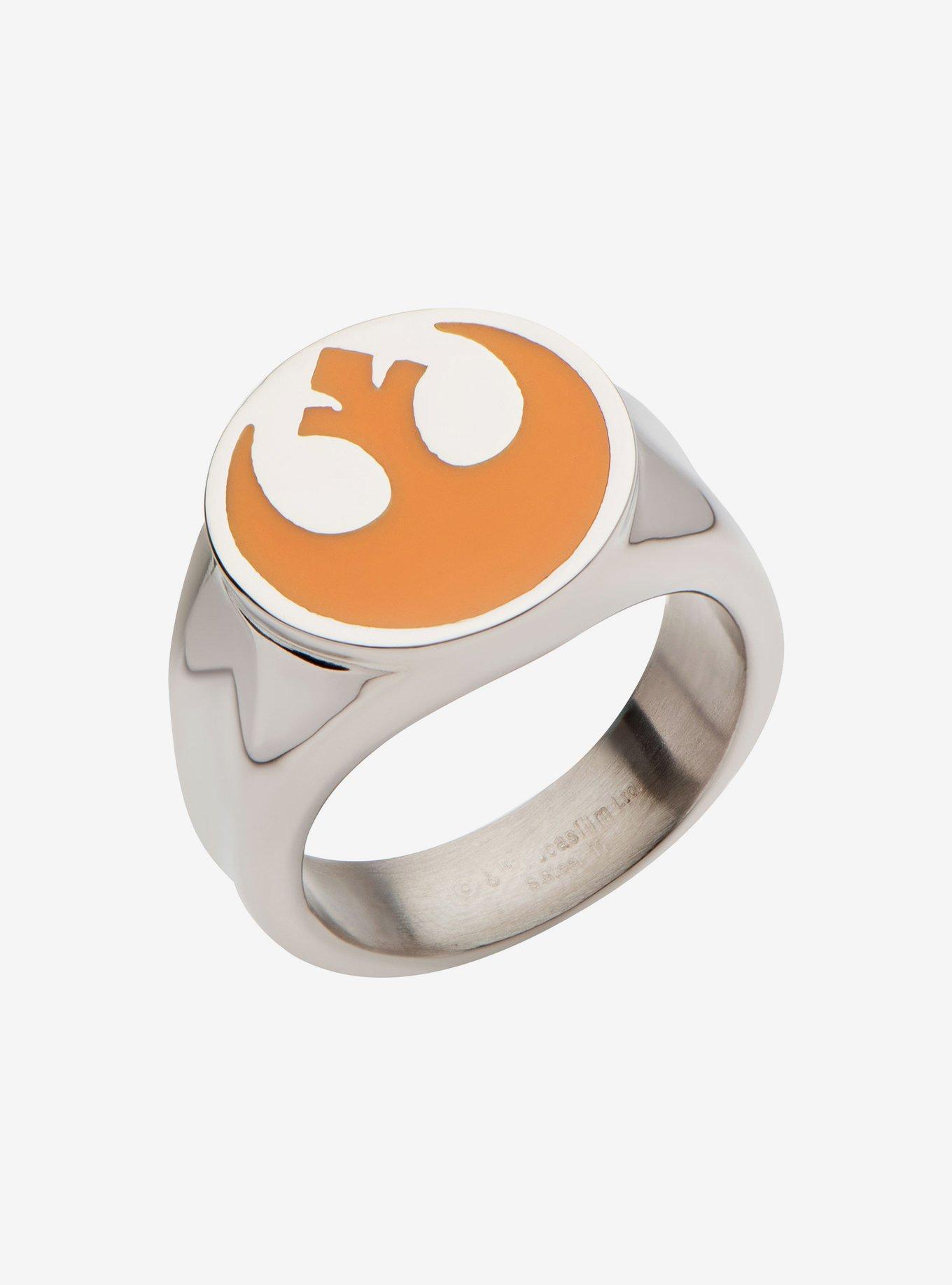 Star Wars Rebel Alliance Symbol Ring, , hi-res