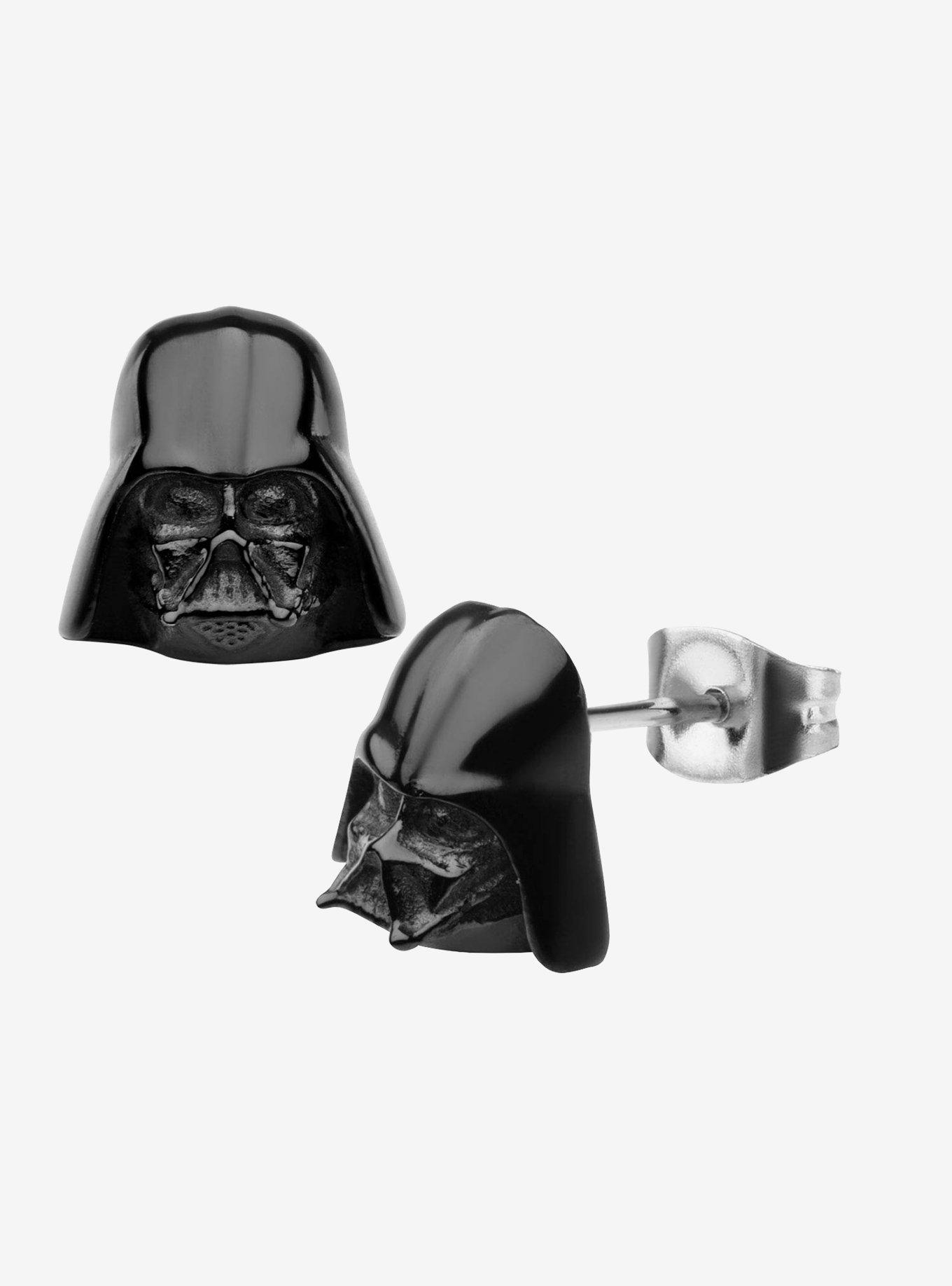 Star Wars 3D Darth Vader Stud Earrings | BoxLunch