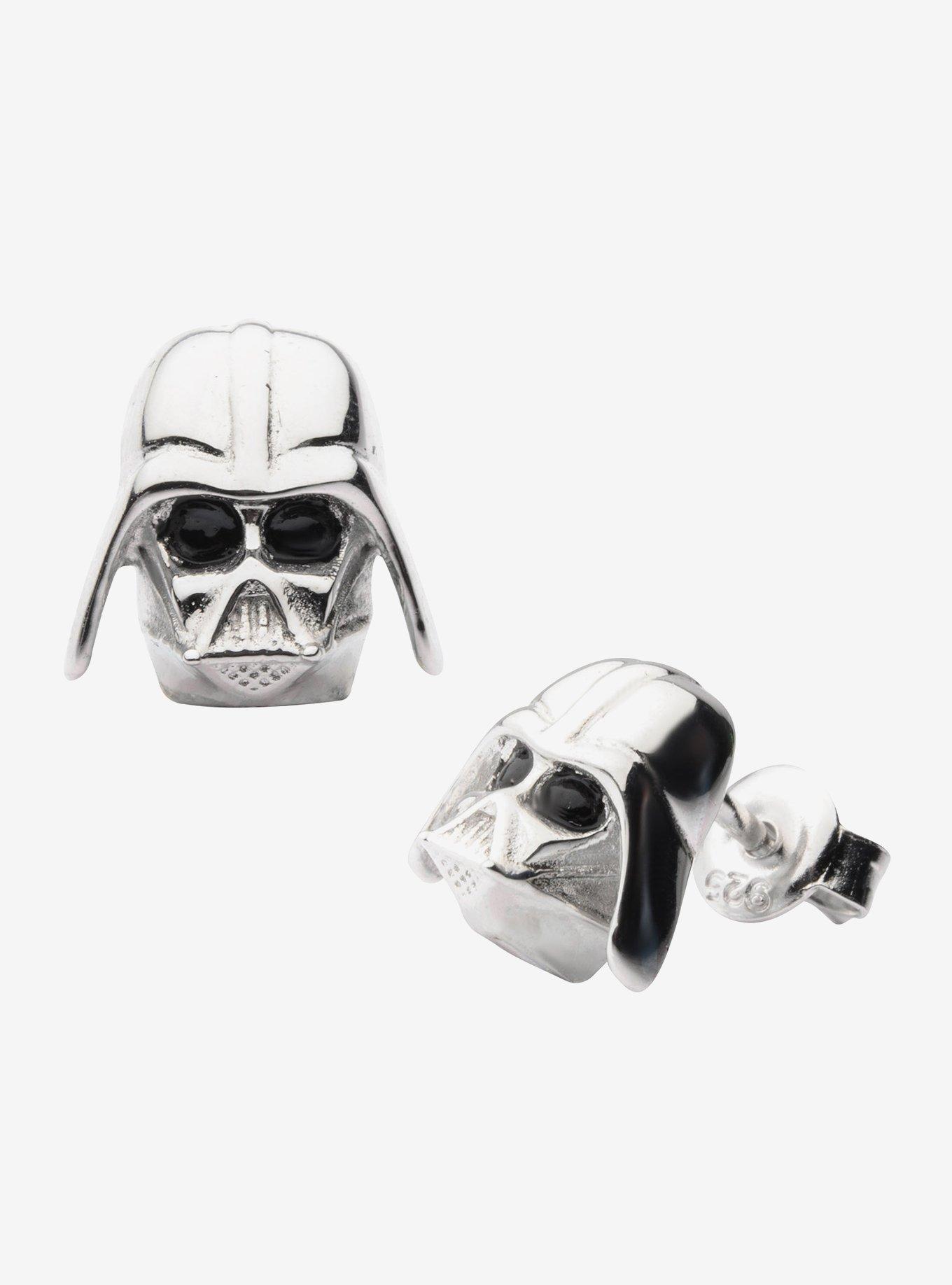 Star Wars Darth Vader 3D Stud Earrings, , hi-res