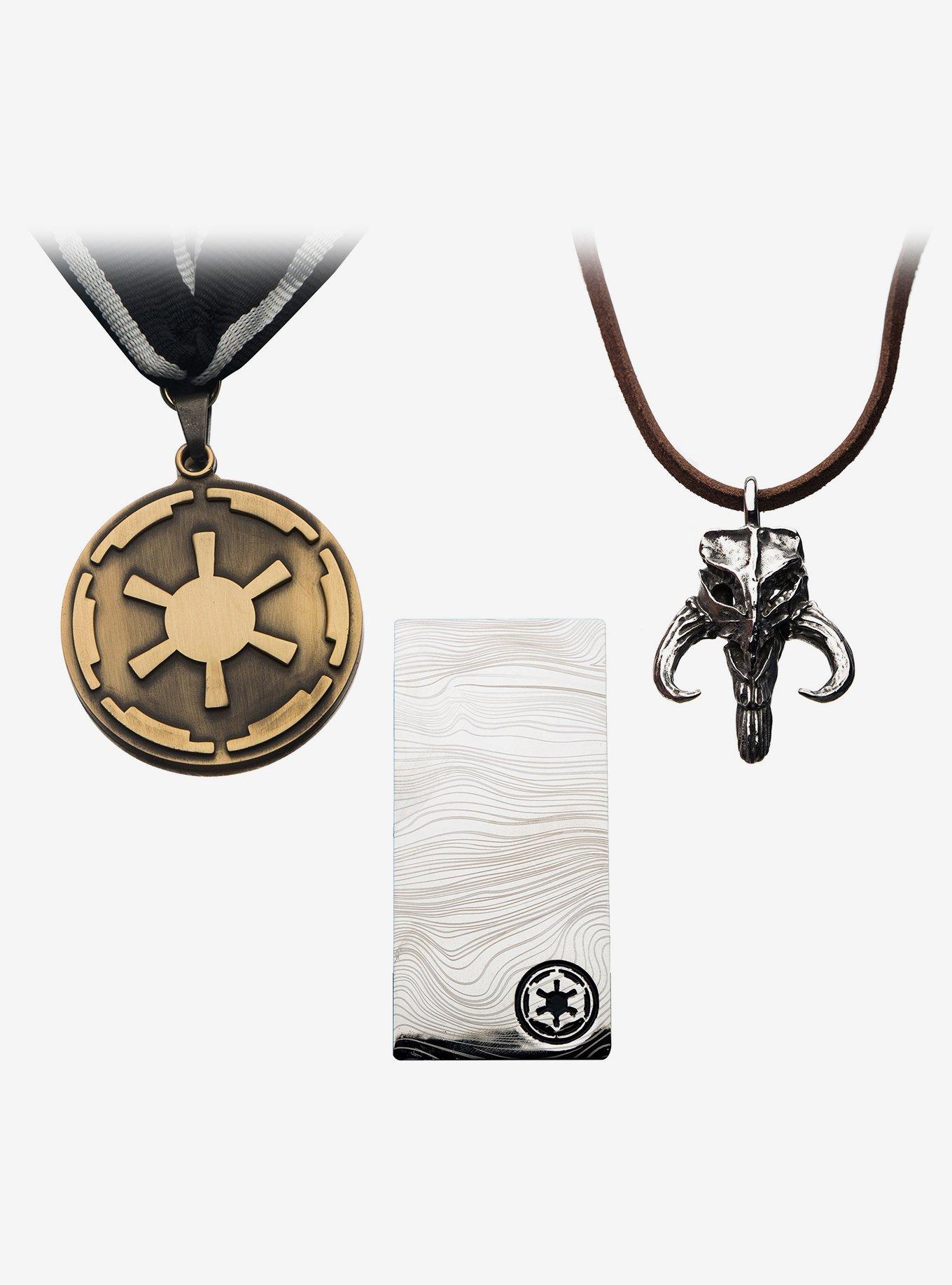 Star Wars The Mandalorian Necklace Set, , hi-res