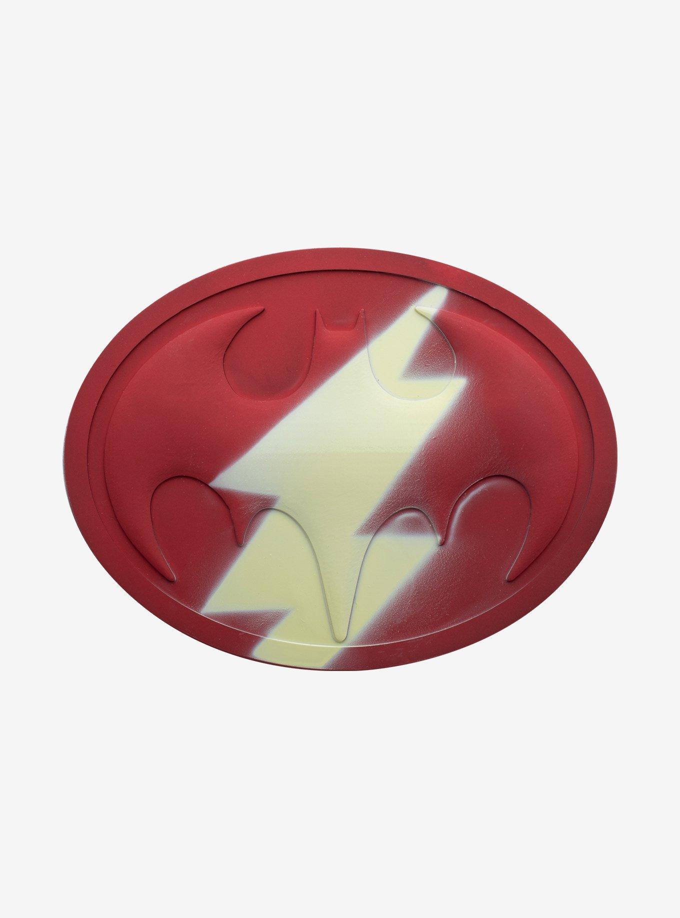 DC Comics The Flash Batman Logo Pin, , hi-res