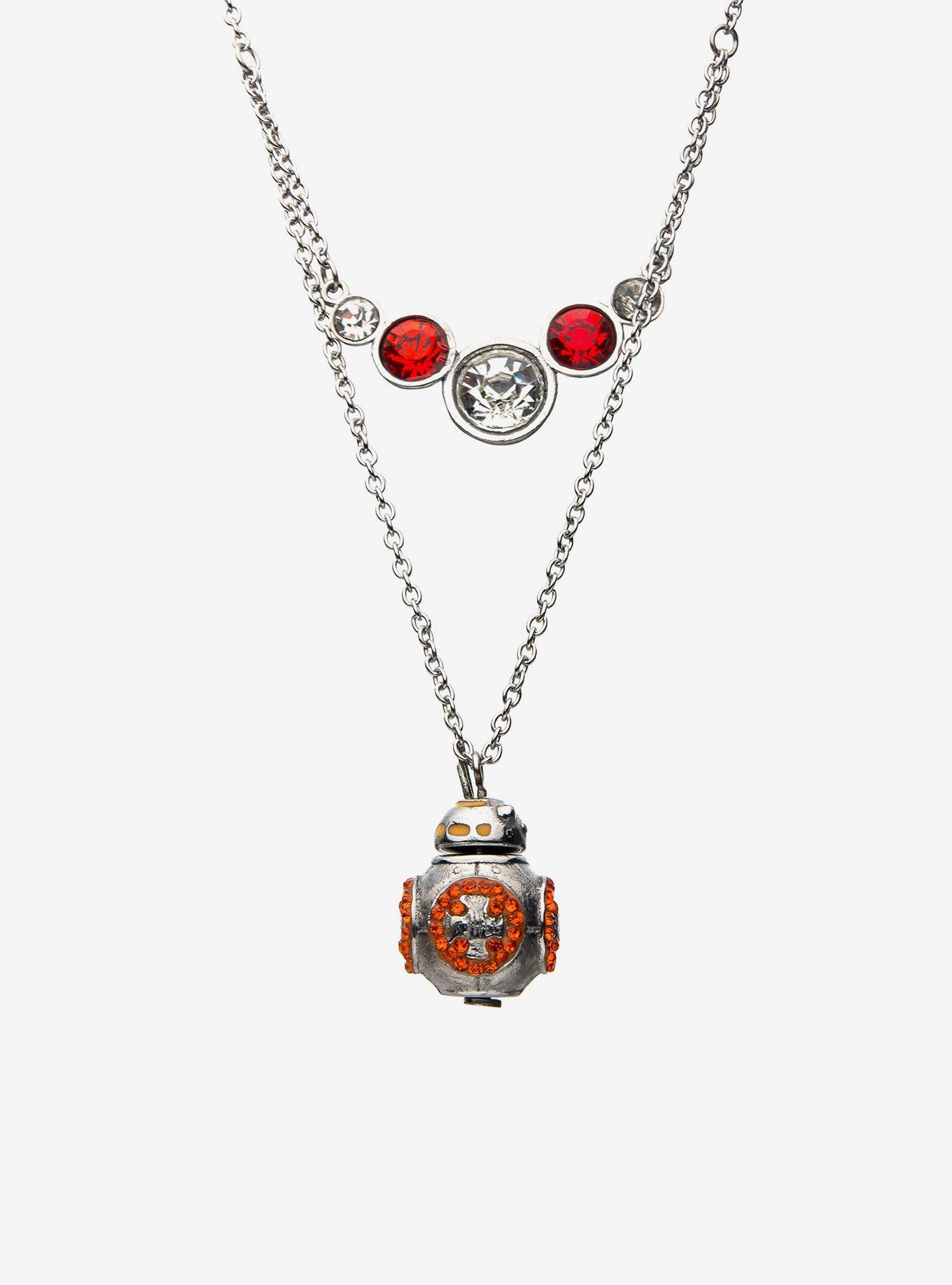 Star Wars Episode 9 BB-8 Tiered Pendant Necklace, , hi-res