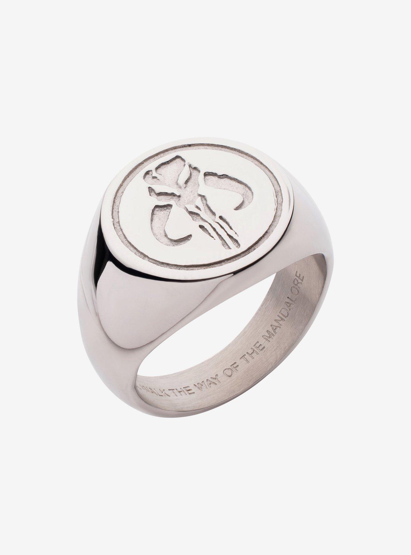 Star Wars The Mandalorian Symbol Ring, , hi-res