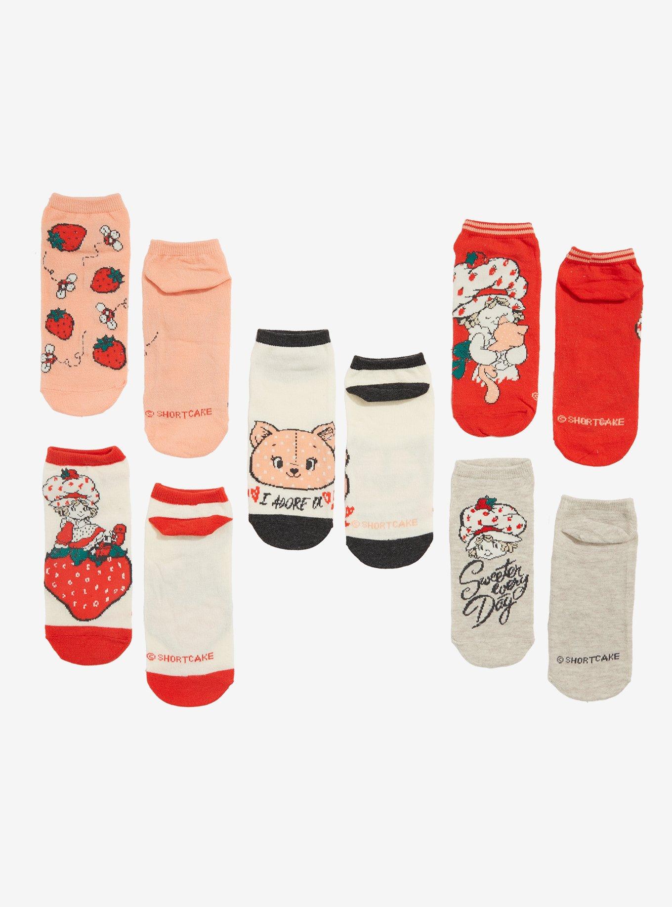 Strawberry Shortcake Berry Sock Set, , hi-res