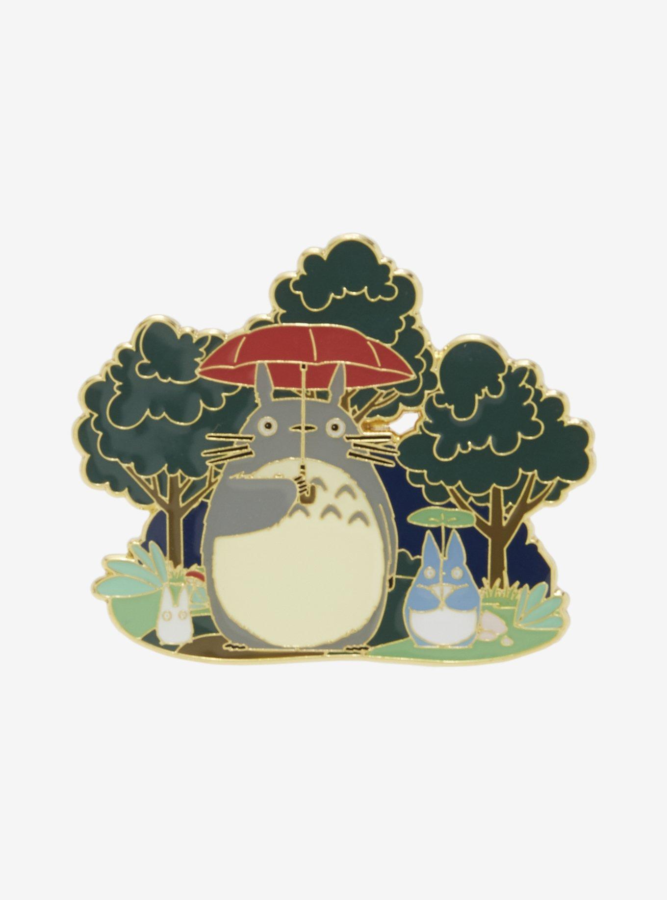 Loungefly Studio Ghibli® My Neighbor Totoro Forest Scene Totoro Enamel Pin, , hi-res