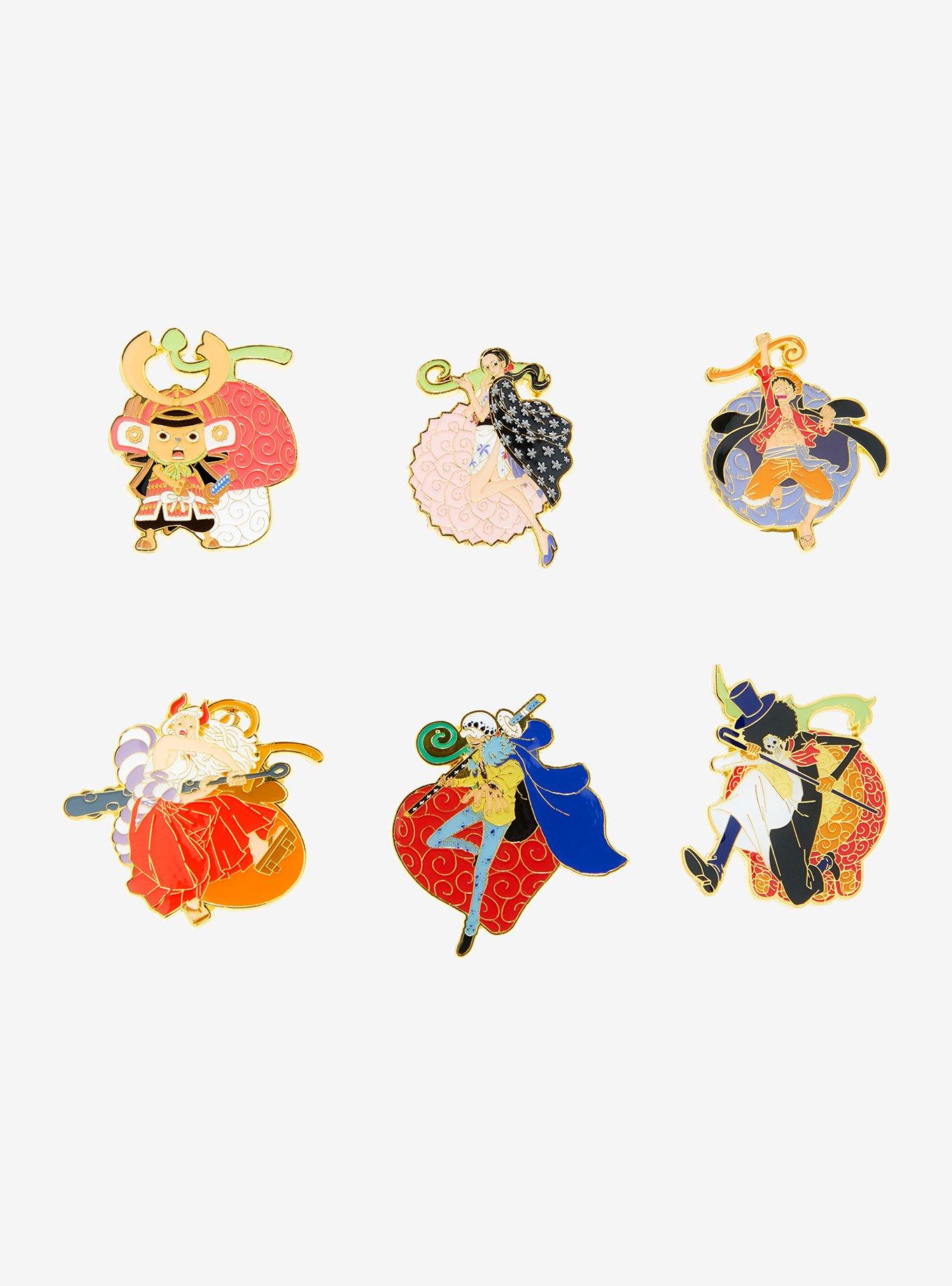 Loungefly One Piece Devil Fruit Characters Blind Box Enamel Pin - BoxLunch Exclusive, , hi-res