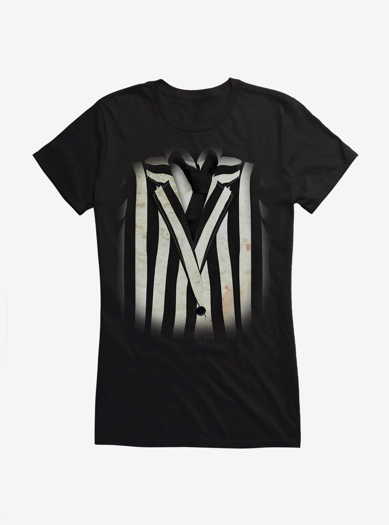 Beetlejuice Suit Cosplay Girls T-Shirt, , hi-res